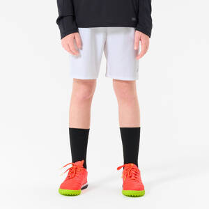 Kids' Football Shorts Viralto Club - White