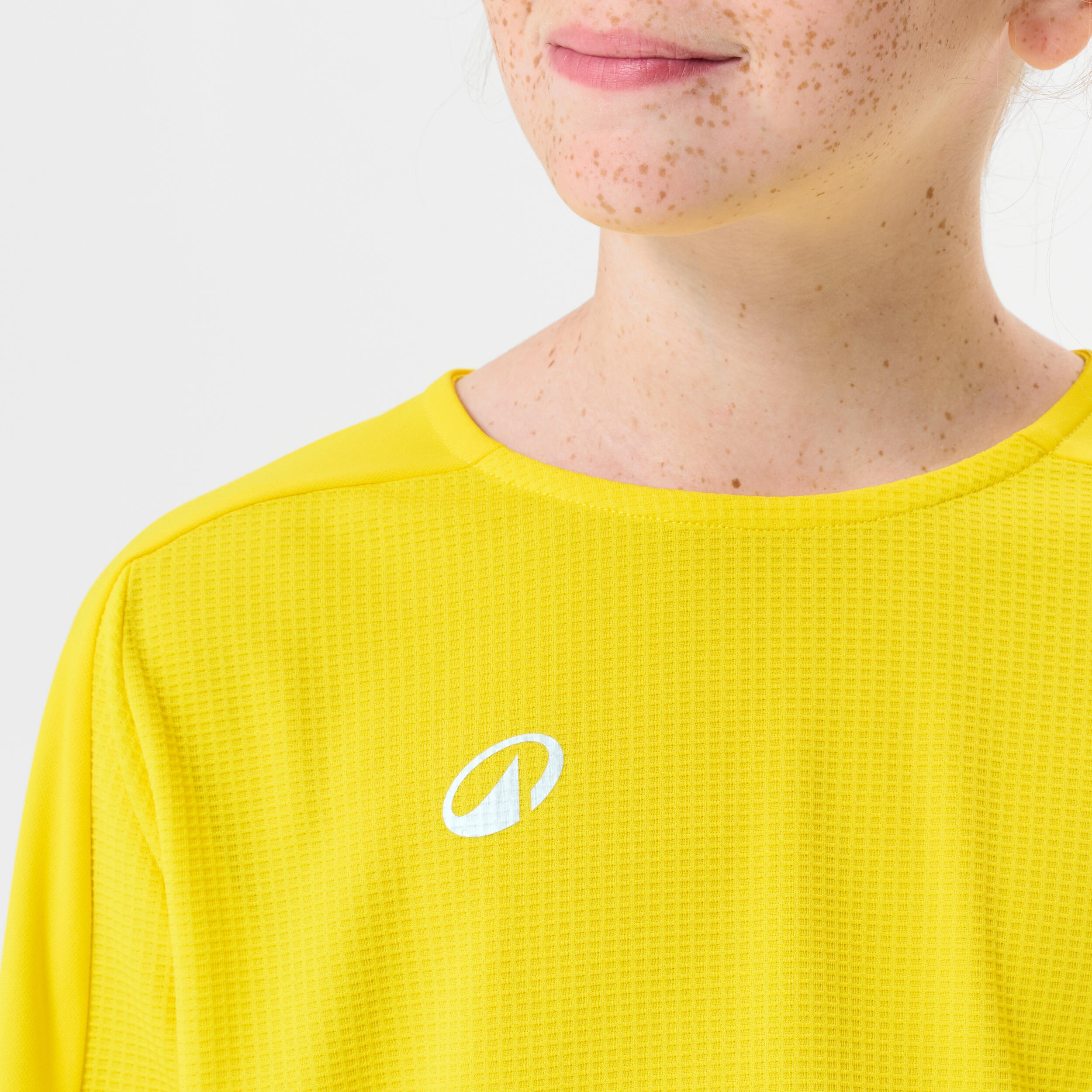 Kids' Long-Sleeved Football Shirt Viralto Club - Yellow 3/6