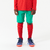 Short de football viralto club enfant vert