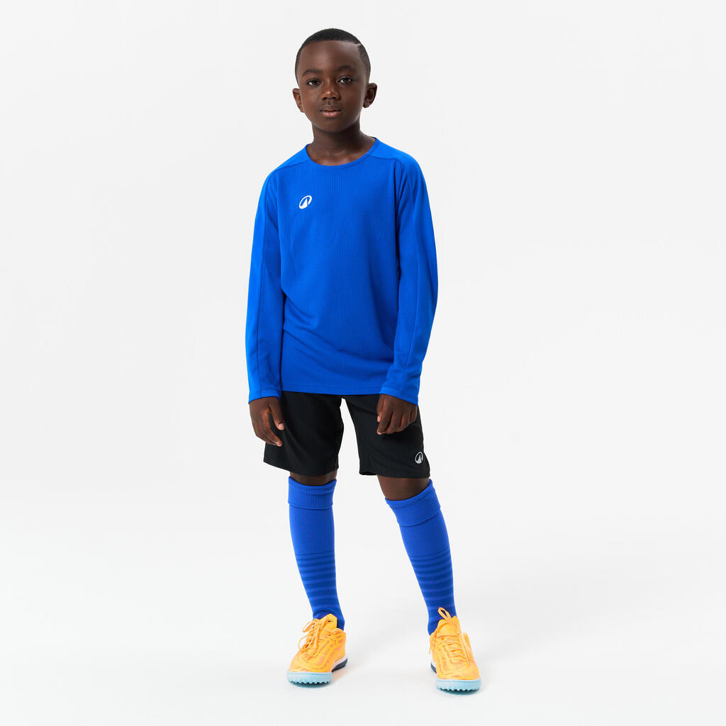 Kids' Football Shorts Viralto Club - Black