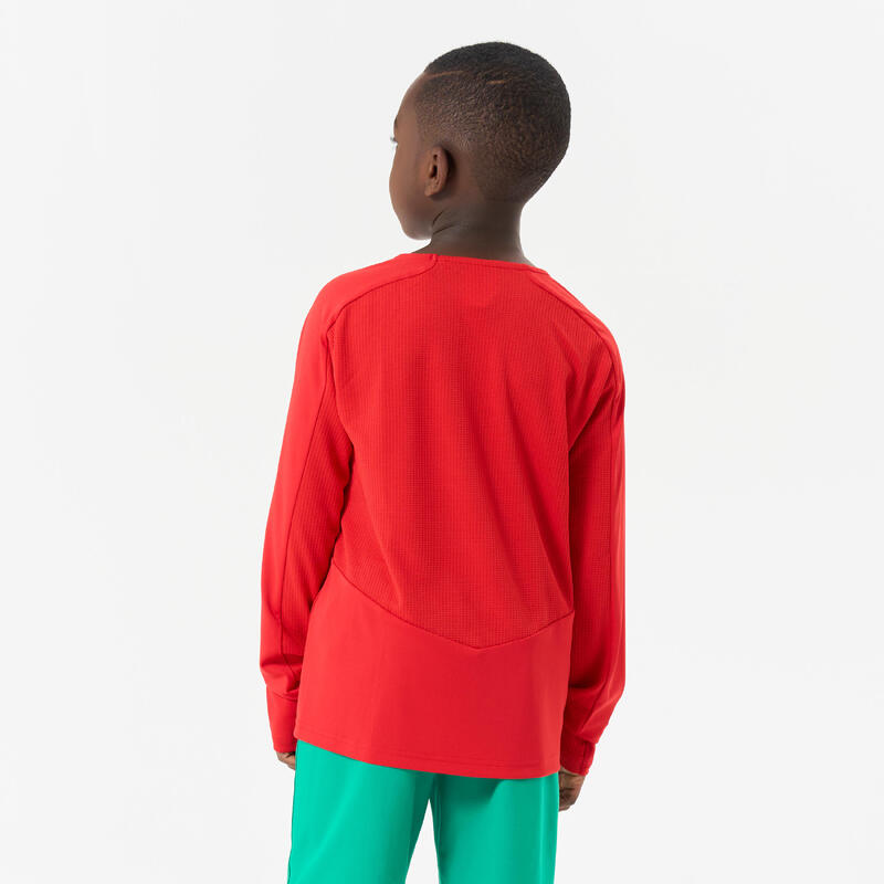MAILLOT DE FOOTBALL MANCHES LONGUES VIRALTO CLUB JR ROUGE