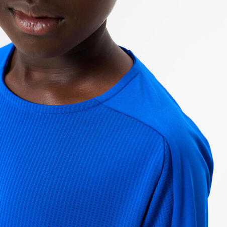 Футболка з довгими рукавами дитяча Viralto Club для футболу синя