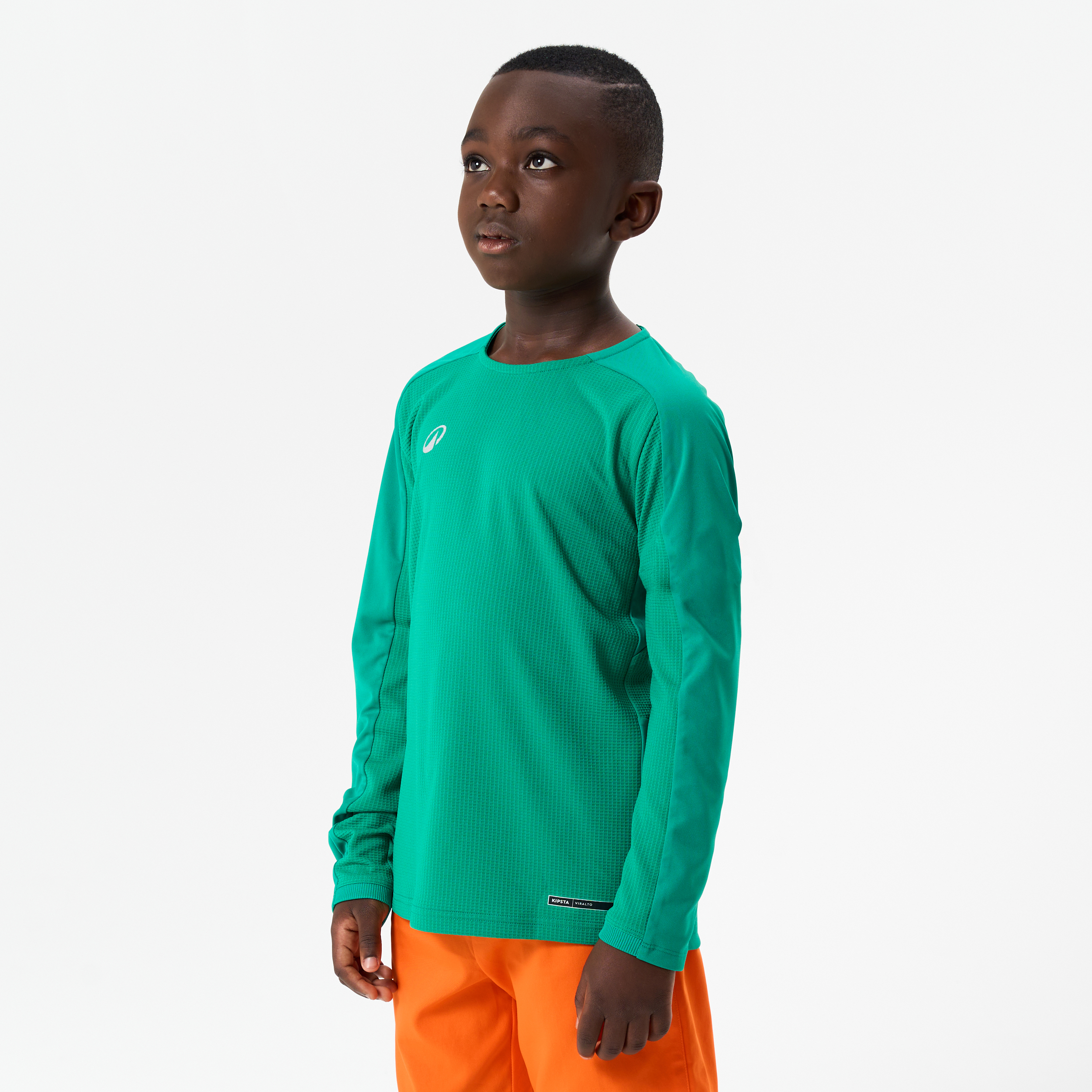 Maillot de football manches longues viralto club jr vert - Football - Kipsta- Clubs - Entreprises - Collectivités - Associations