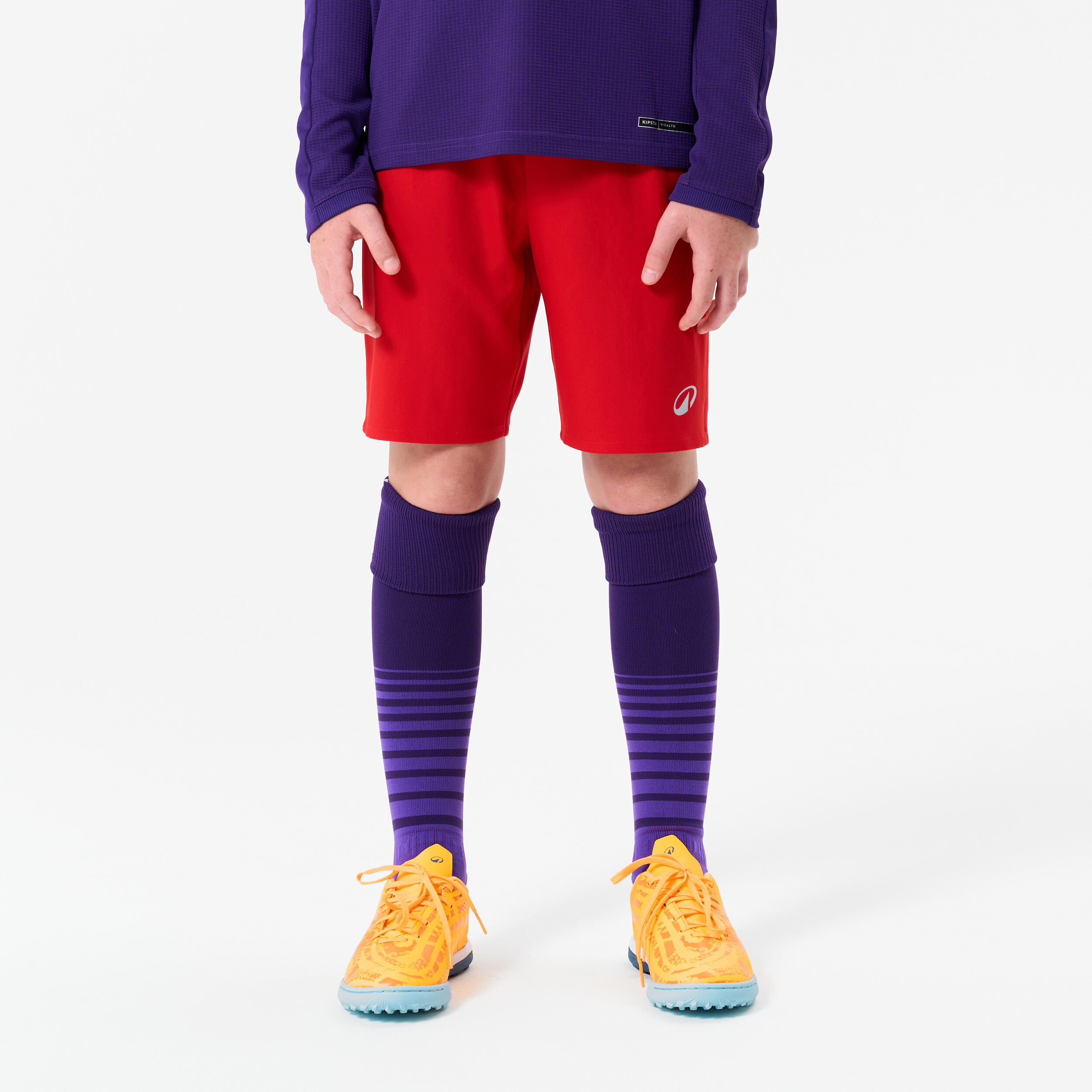 KIPSTA Voetbalbroekje kind Viralto Club rood