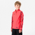 Sweat 1/2 Zip CLUB Wavy JR Rose fluo et Noir
