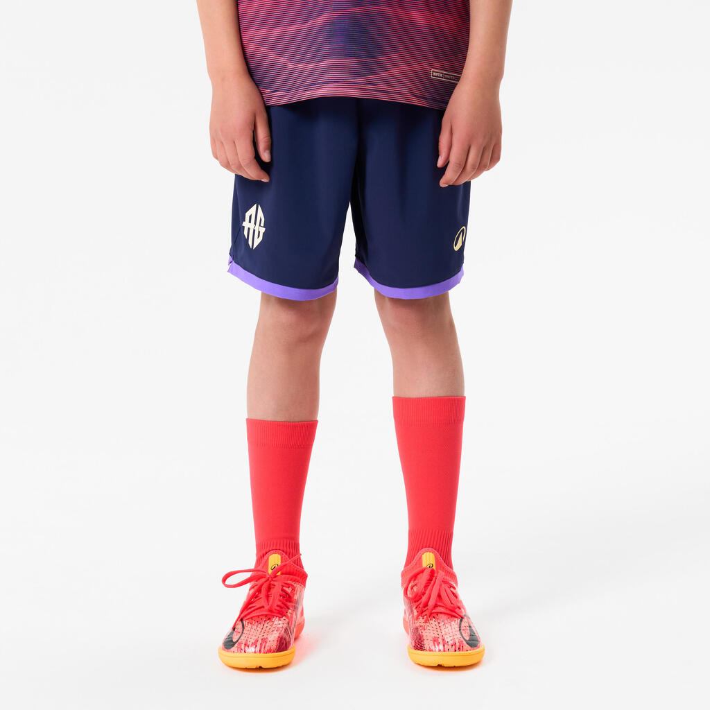 Roze dečje čarape za fudbal VIRALTO II MID "AG" A. GRIEZMANN