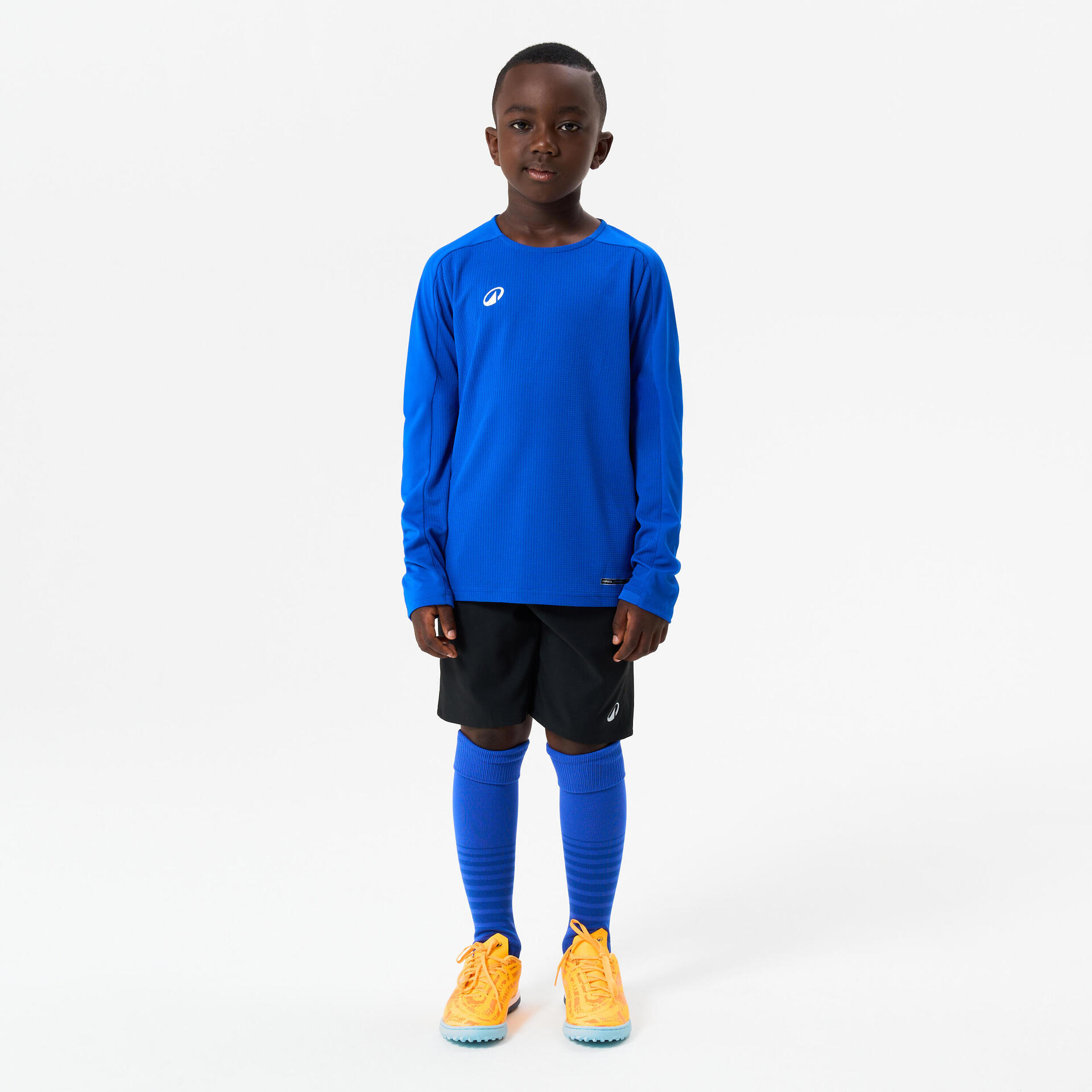 Kaos Sepak Bola Anak Lengan Panjang Viralto Club Biru