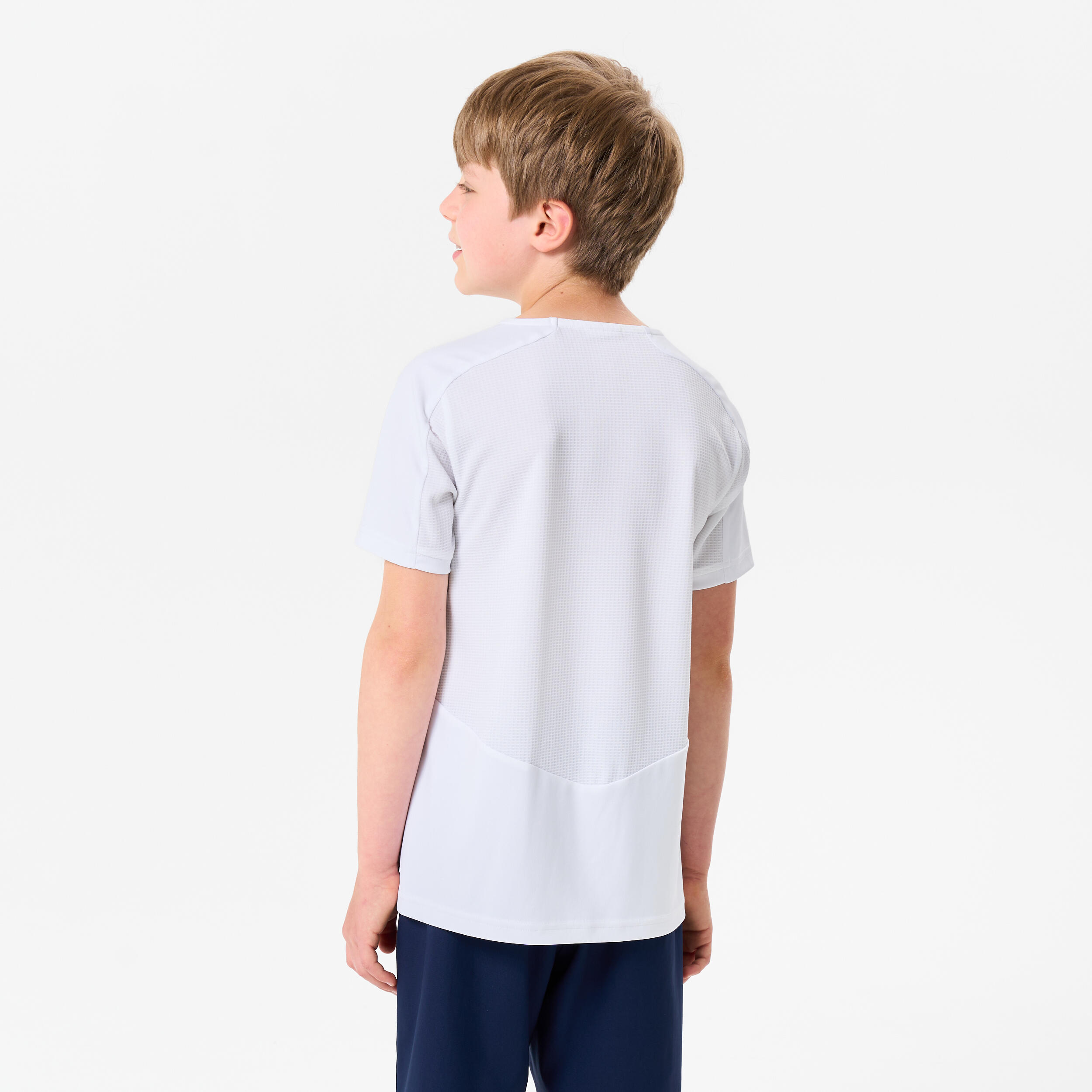 MAILLOT DE FOOTBALL MANCHES COURTES VIRALTO CLUB JR BLANC 4/6