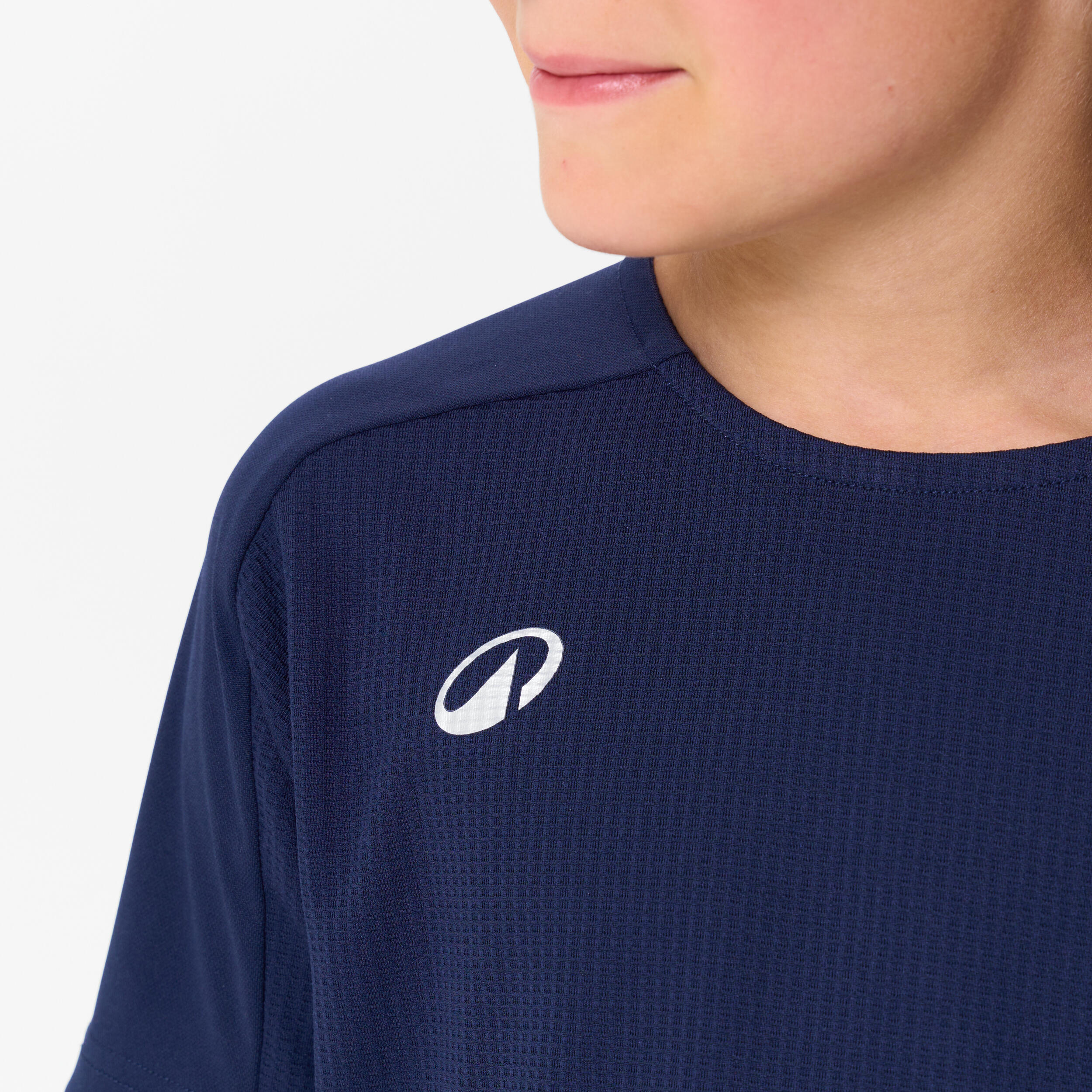 Kinder Fußball Trikot kurzarm - VIRALTO Club marineblau 2/4