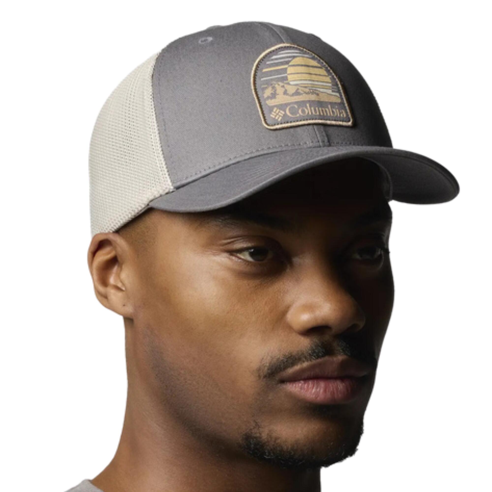 Cappellino montagna bambino Columbia MESH BALL nero e grigio 3/3
