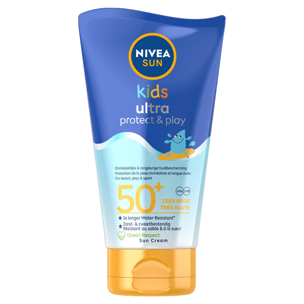 NIVEA SUN Kids, Lait Protecteur Swim & Play, SPF 50+, 150ml