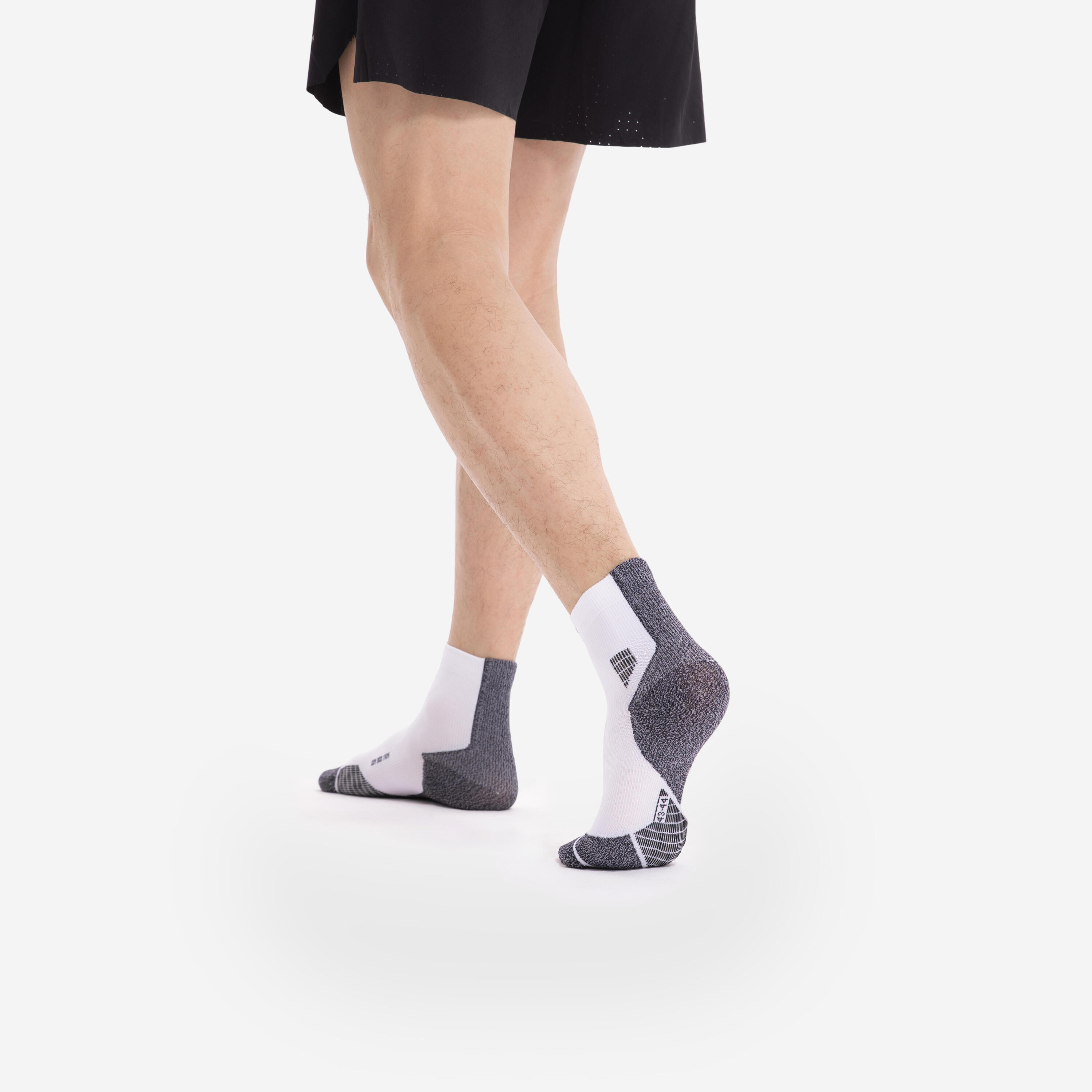 Calze running RUN 900 mid sottili bianche 6/31
