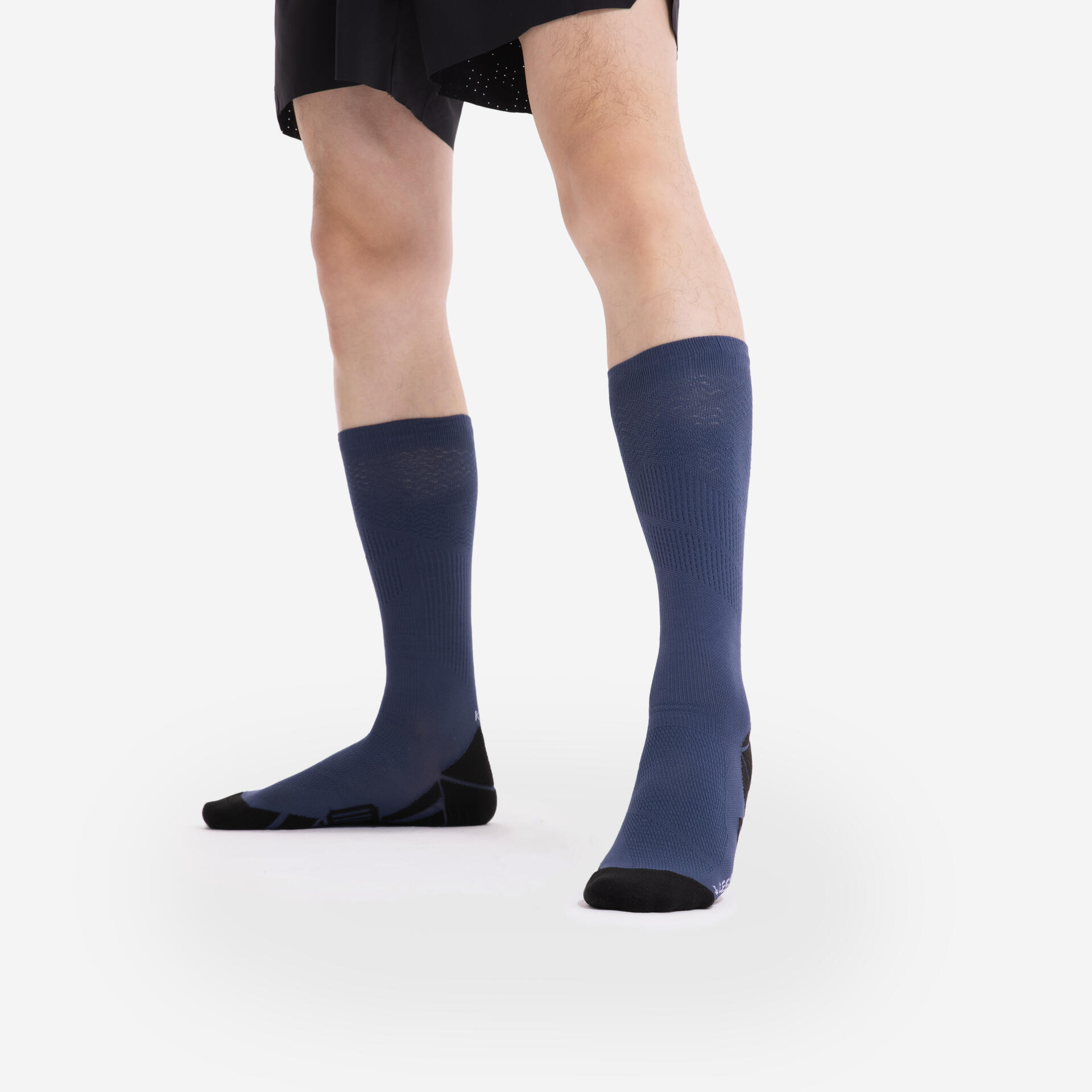 Anti-Blister Breathable Running Compression Socks 900 Blue