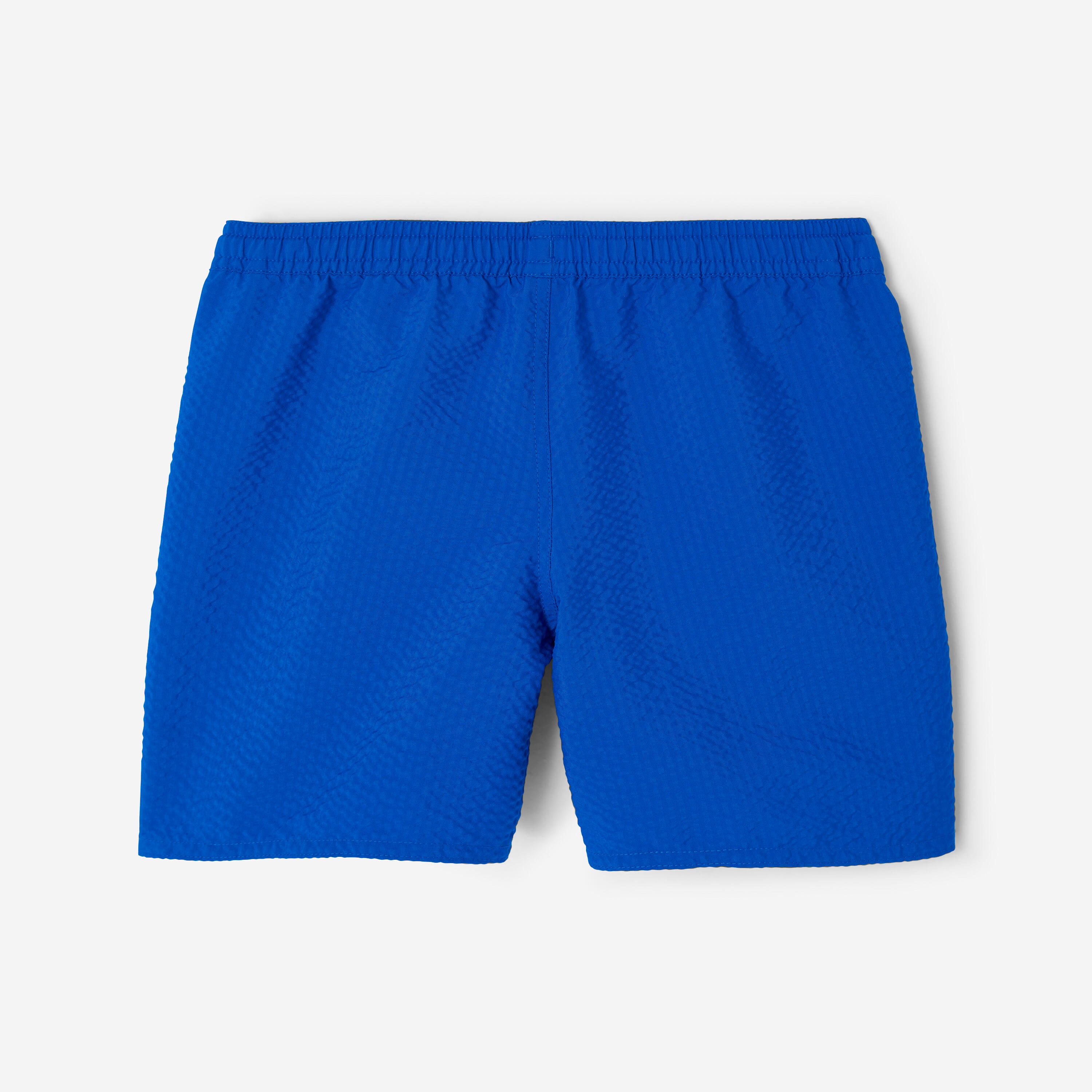 SHORT DE BAIN ENFANT 100 TEXTURE BLEU 4/6