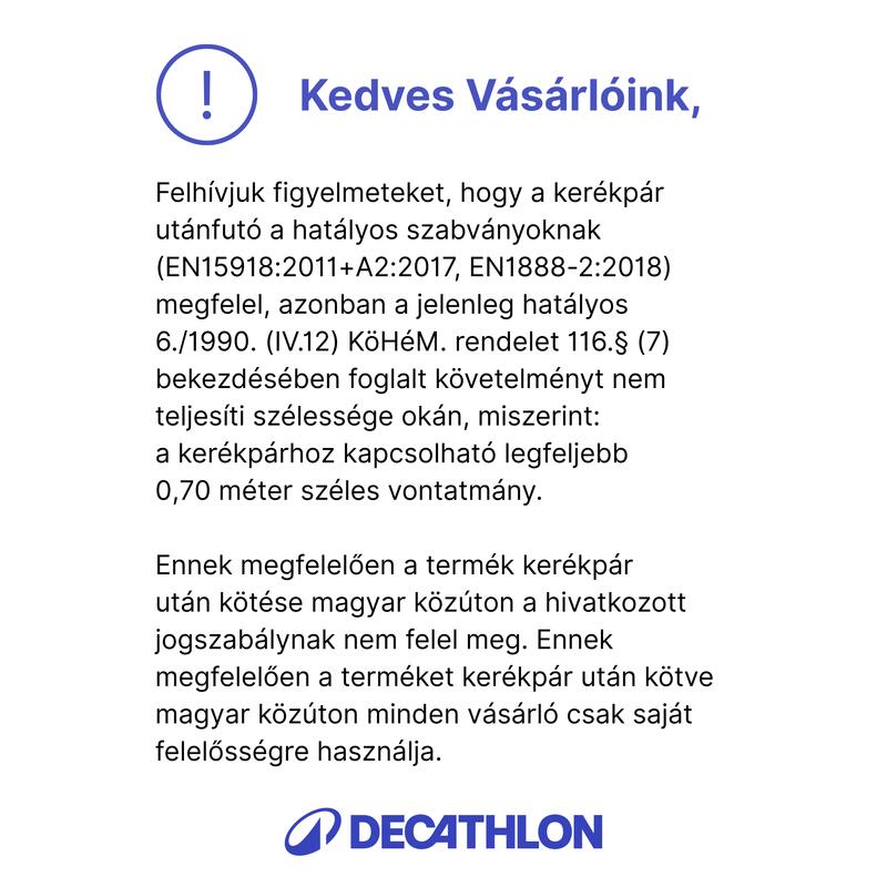 Kerékpár utánfutó - IXplorer