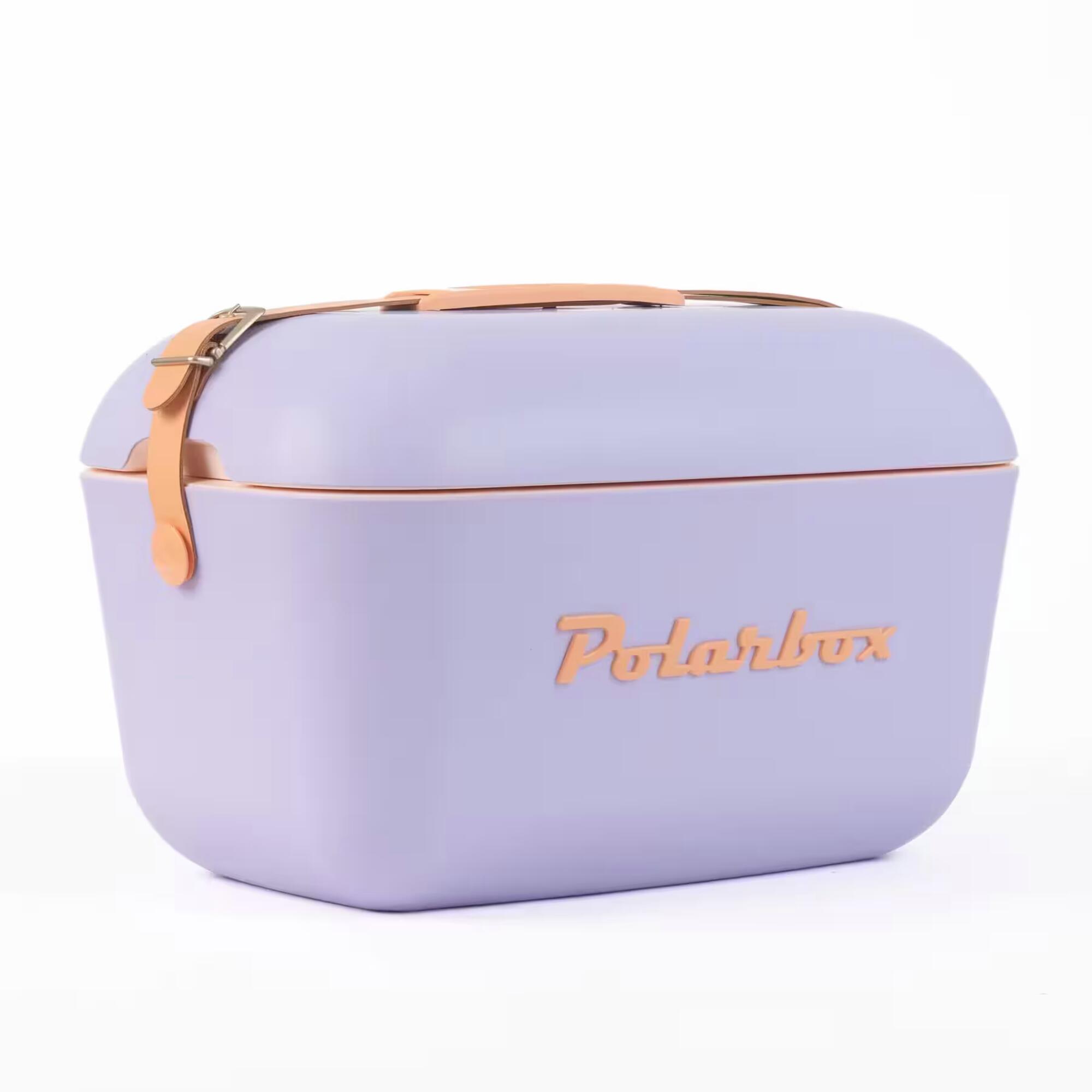 POLARBOX Nevera 20 Litros Vintage malva pop