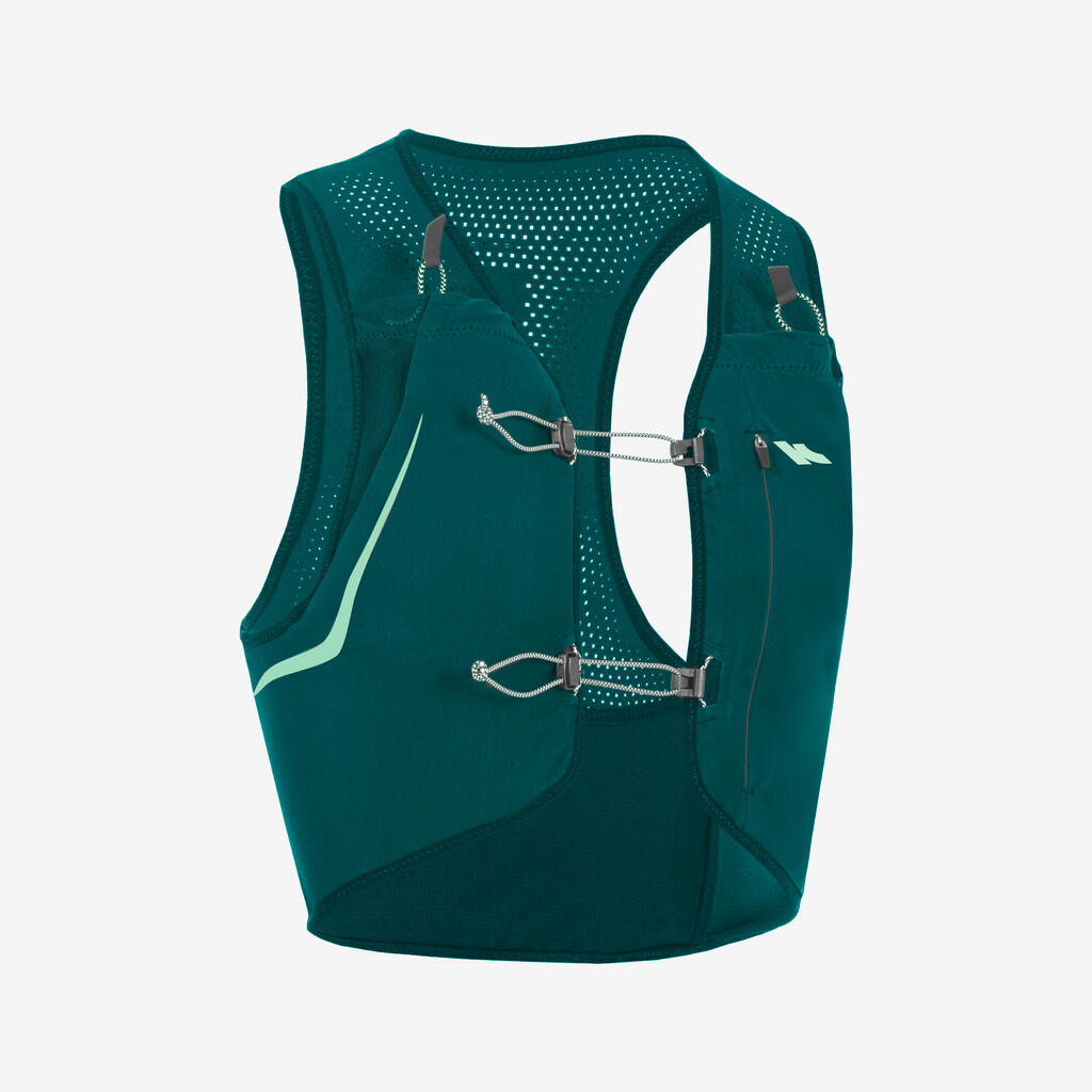 Uniseks tekmovalni tekaški hidracijski brezrokavnik - Kiprun race 900 3 L zelen