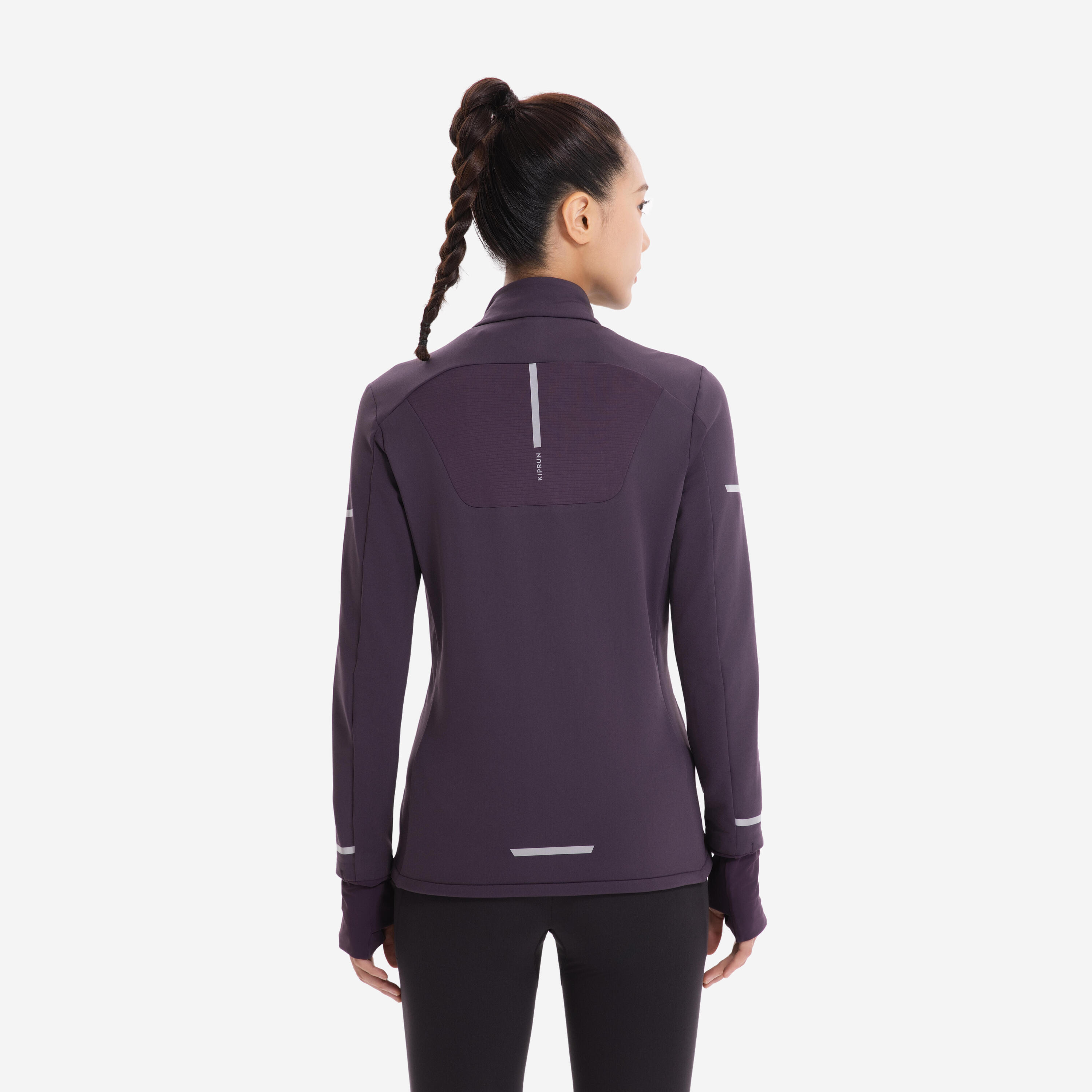 Veste kiprun warm femme aubergine