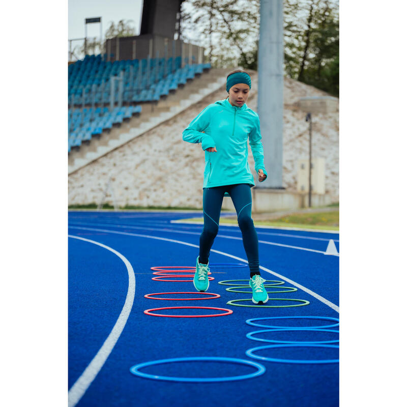 Gyerek futóleggings, varrásmentes - Kiprun Care 500 