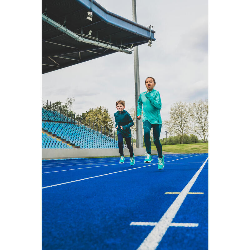 Gyerek futóleggings, varrásmentes - Kiprun Care 500 