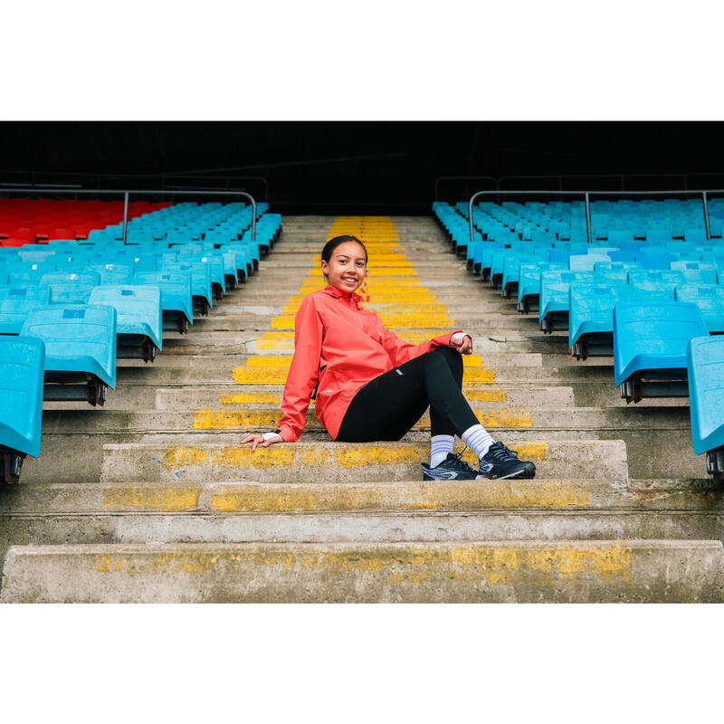Dětské hřejivé legíny na atletiku Kiprun Warm+ černé 