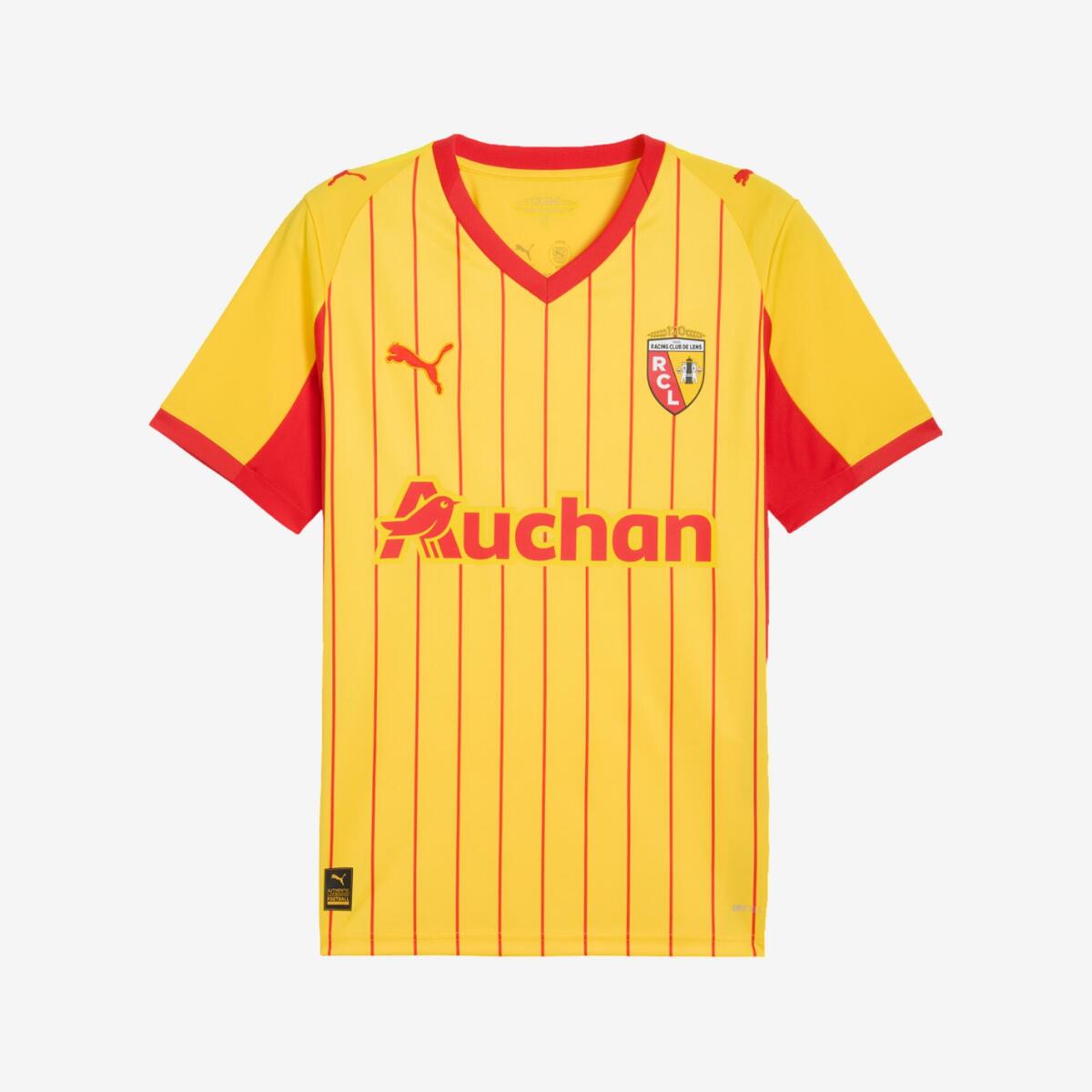 Maillot officiel 25/26 RC Lens Domicile Enfant
