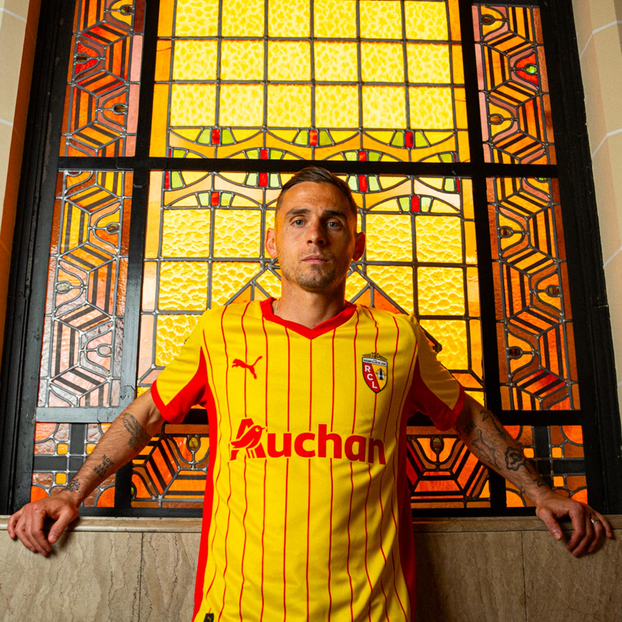 PUMA RC Lens 25/26 oficiálny domáci futbalový dres 3/9