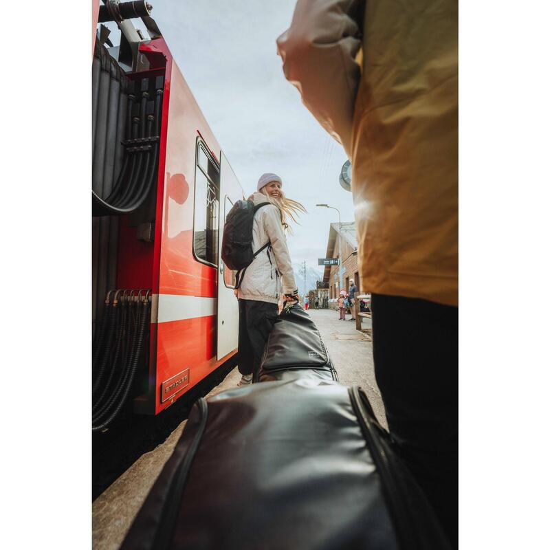 Tekerlekli Kayak/Board Taşıma Kılıfı - 4 Çift Kayak veya 4 Board - Siyah - 900