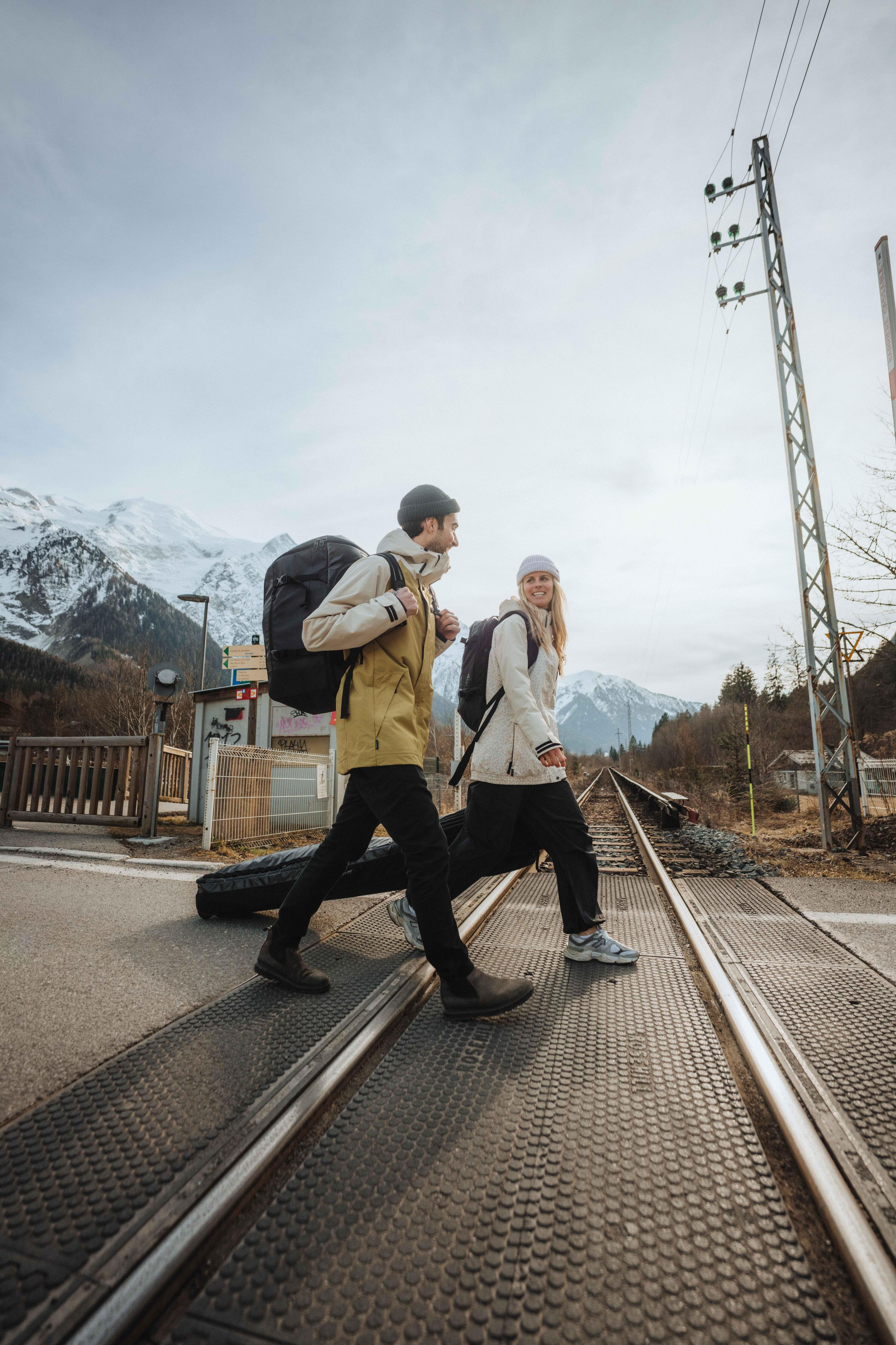 Housse de transport à roulettes pour 2 paires de skis ou 2 snowboards, 900 noir 12/14