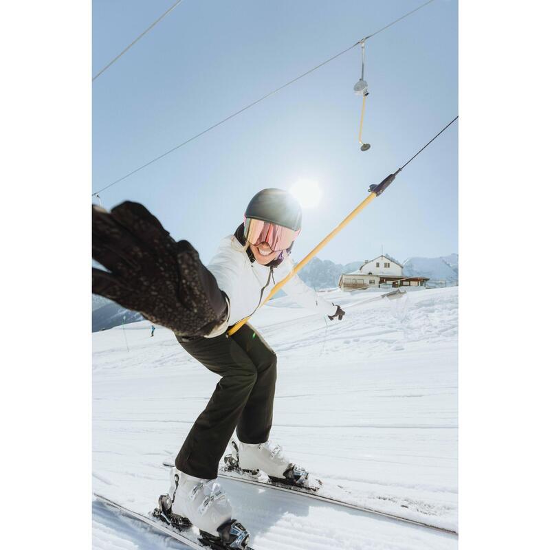 Kadın Kayak Pantolonu - Siyah - 500 SLIM