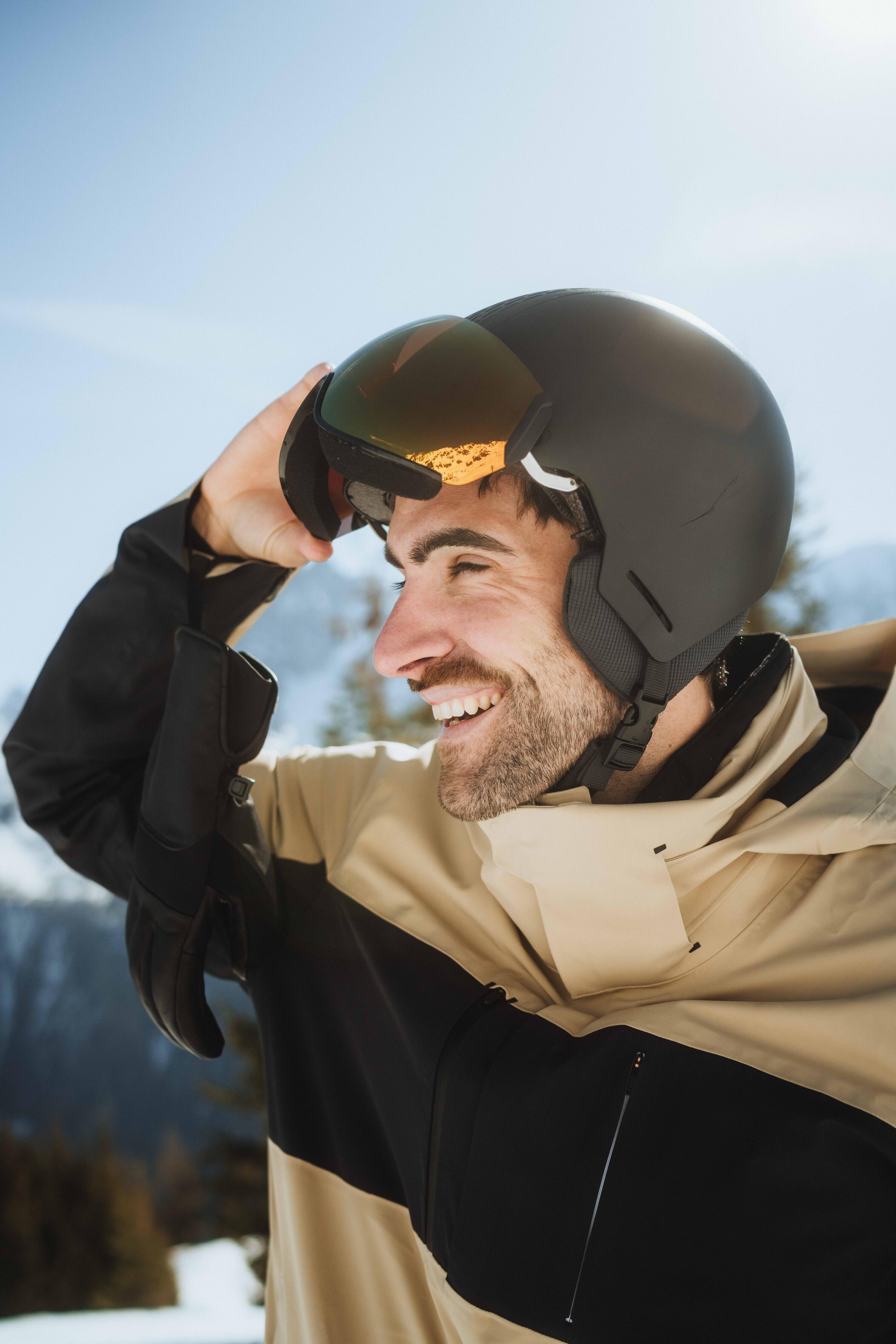 All-Mountain-Skihelm Visor + für Erwachsene, AM900 MIPS schwarz 6/9