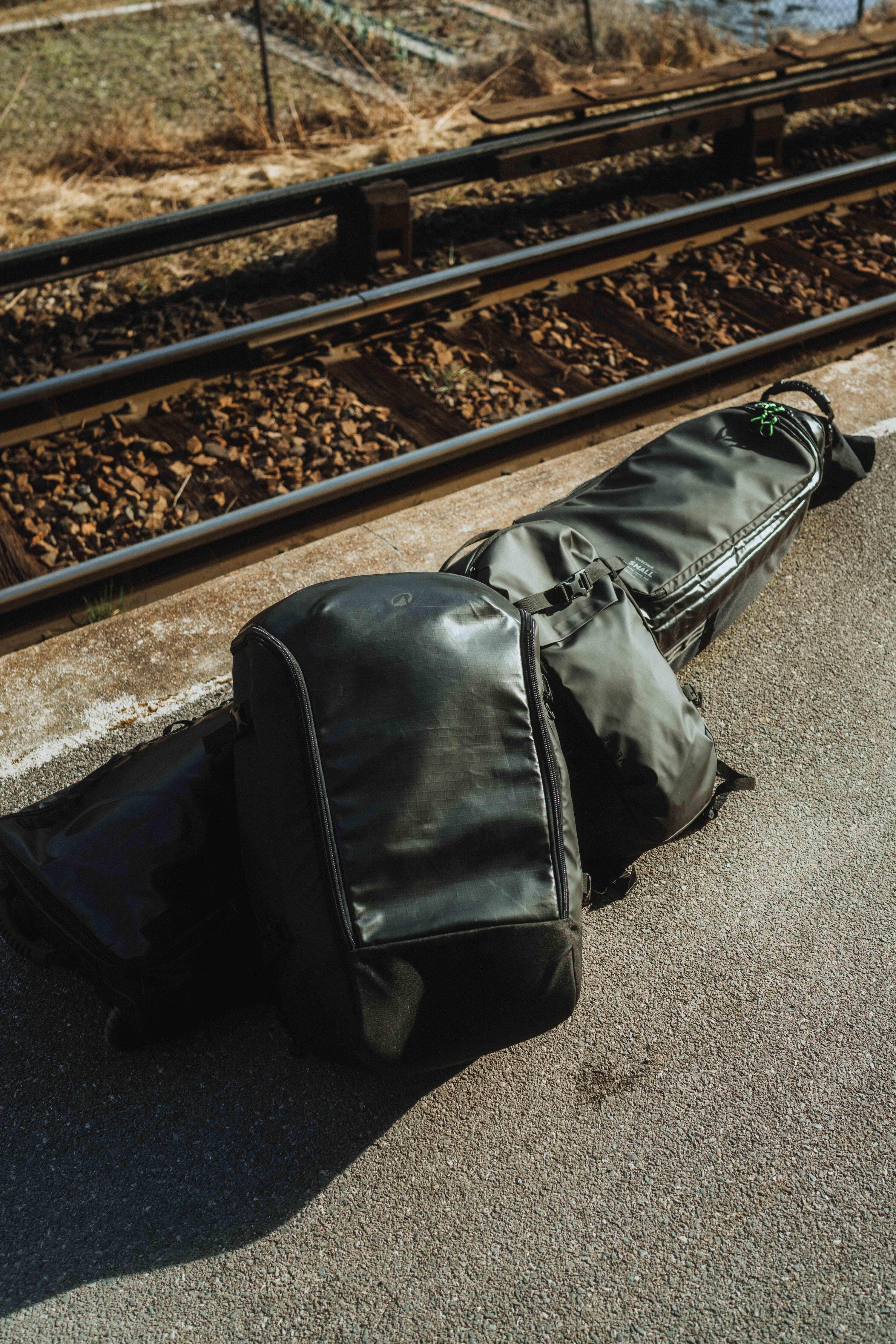 Housse de transport à roulettes pour 2 paires de skis ou 2 snowboards, 900 noir 11/14