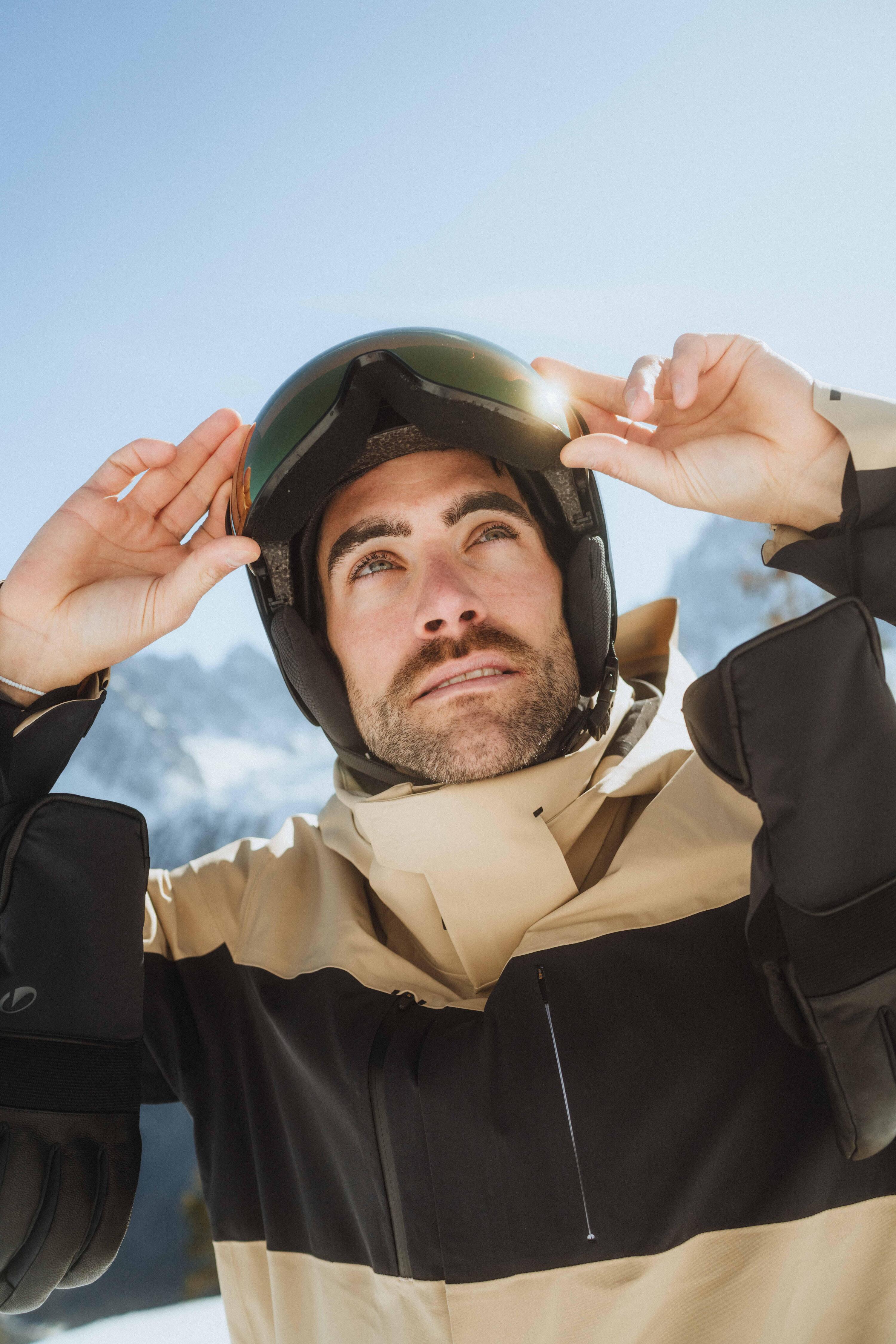 All-Mountain-Skihelm Visor + für Erwachsene, AM900 MIPS schwarz 8/9