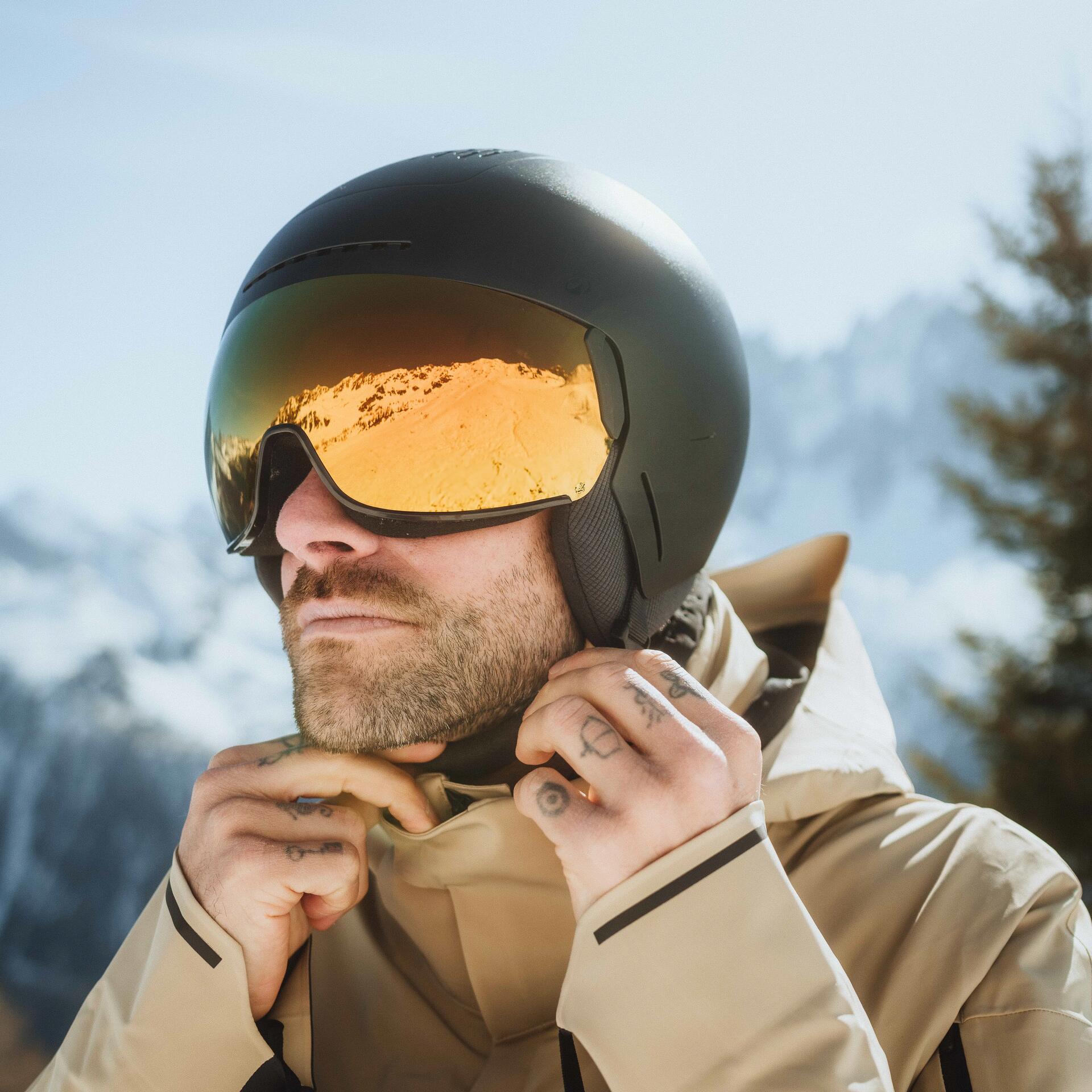 Regler la sangle ski de casque