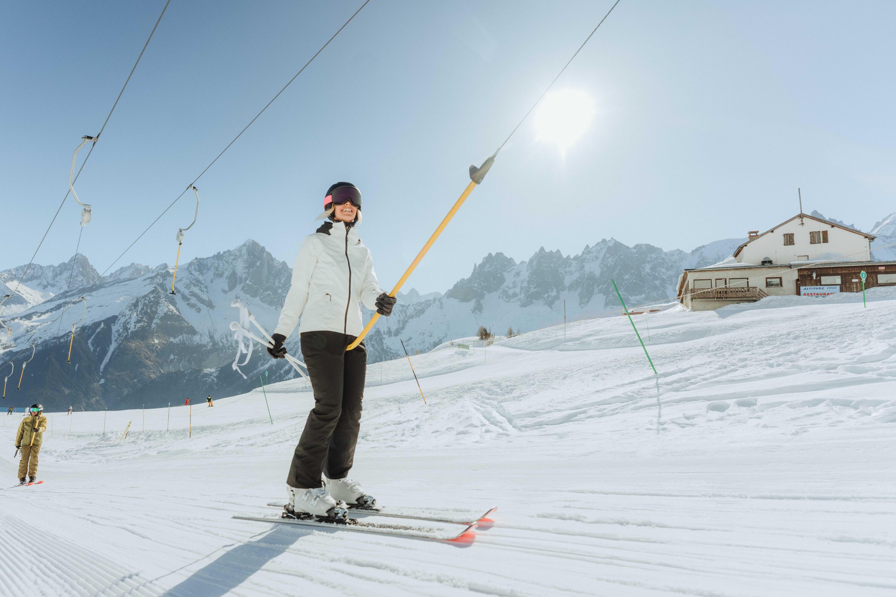 Pantalón de esquí y nieve impermeable Mujer Wedze Ski-P 500 9/11