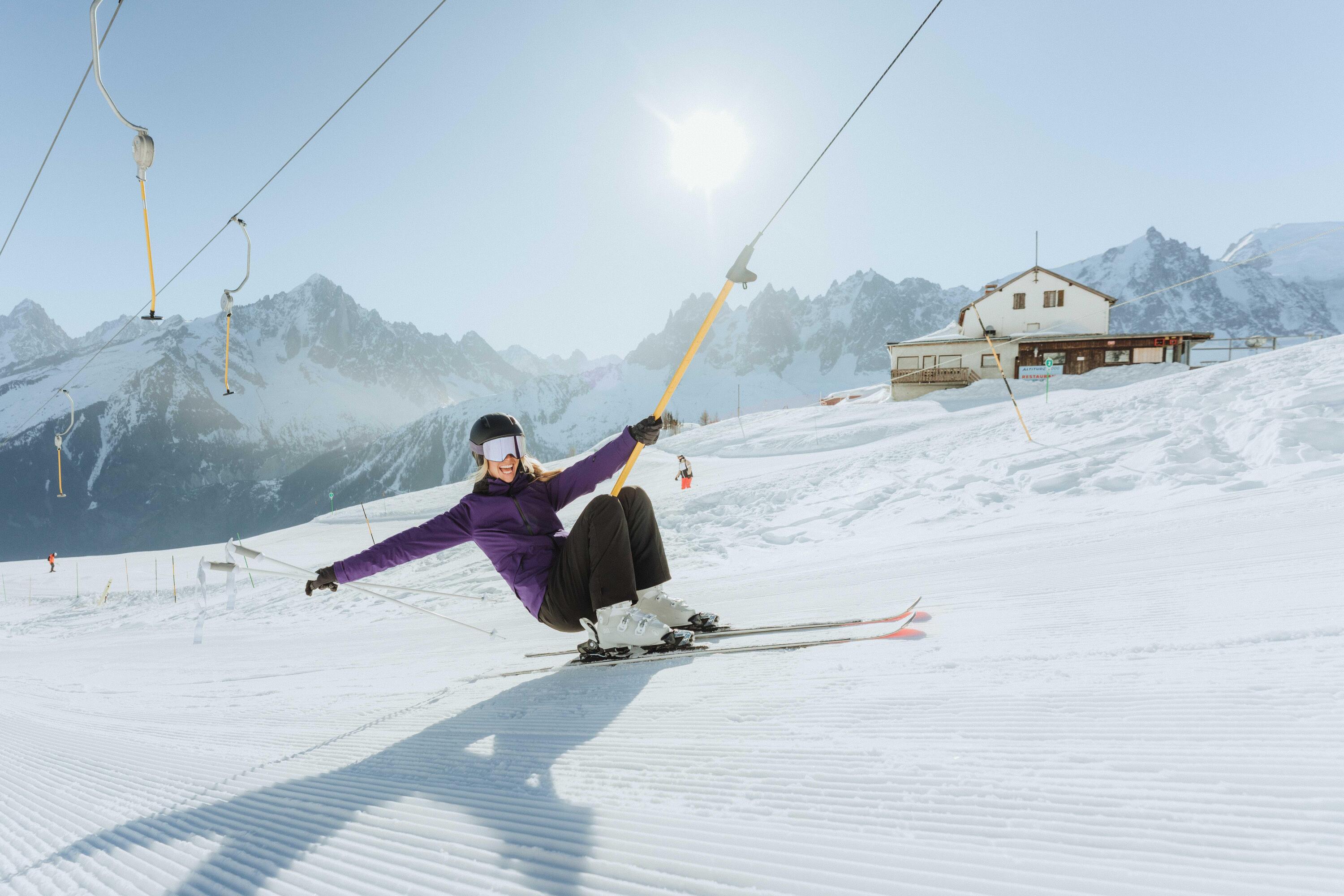 Manteau de ski et planche à neige tout-terrain imperméable femme, 500 10/11