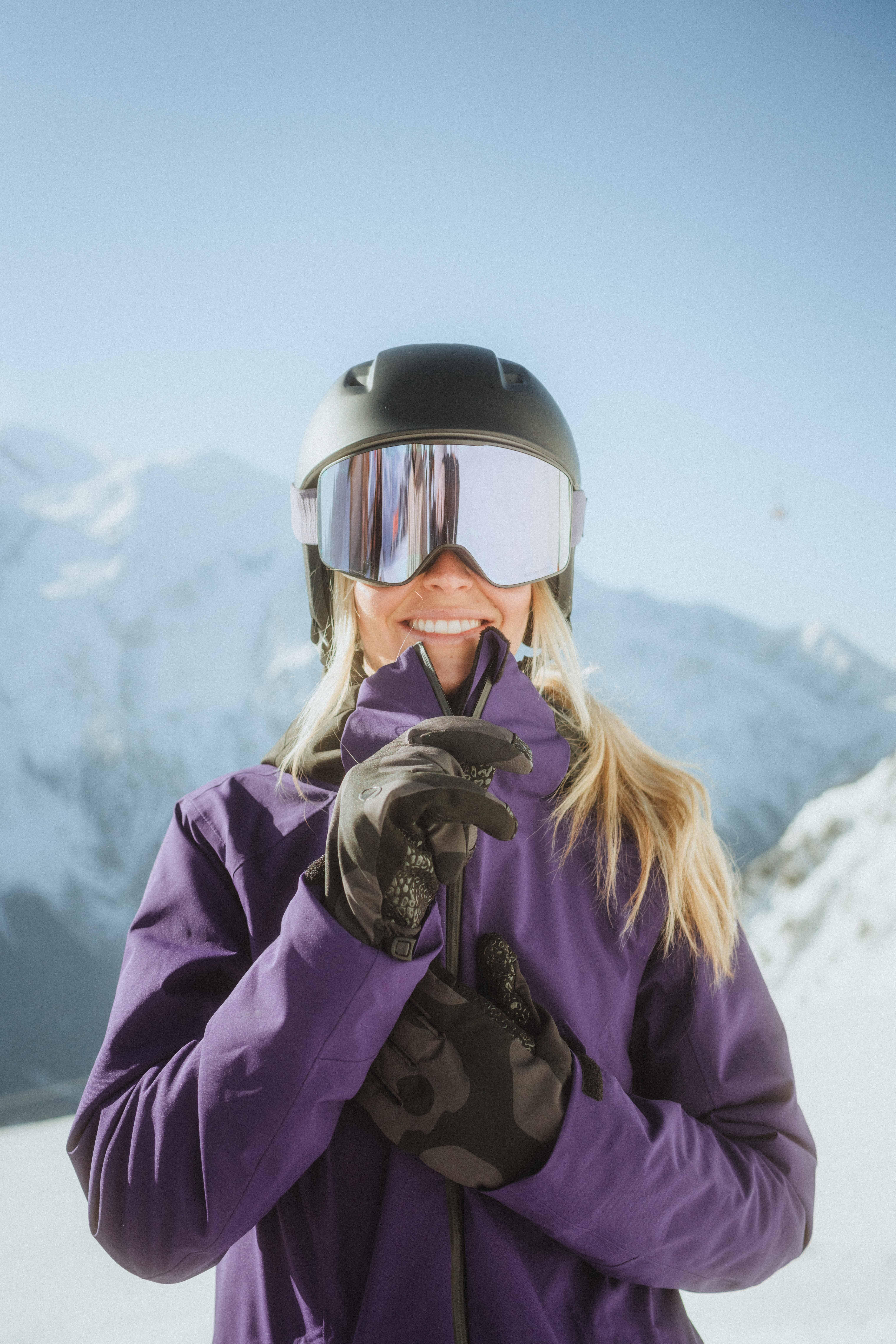 Manteau de ski et planche à neige chaud et imperméable femme, 500 - WEDZE