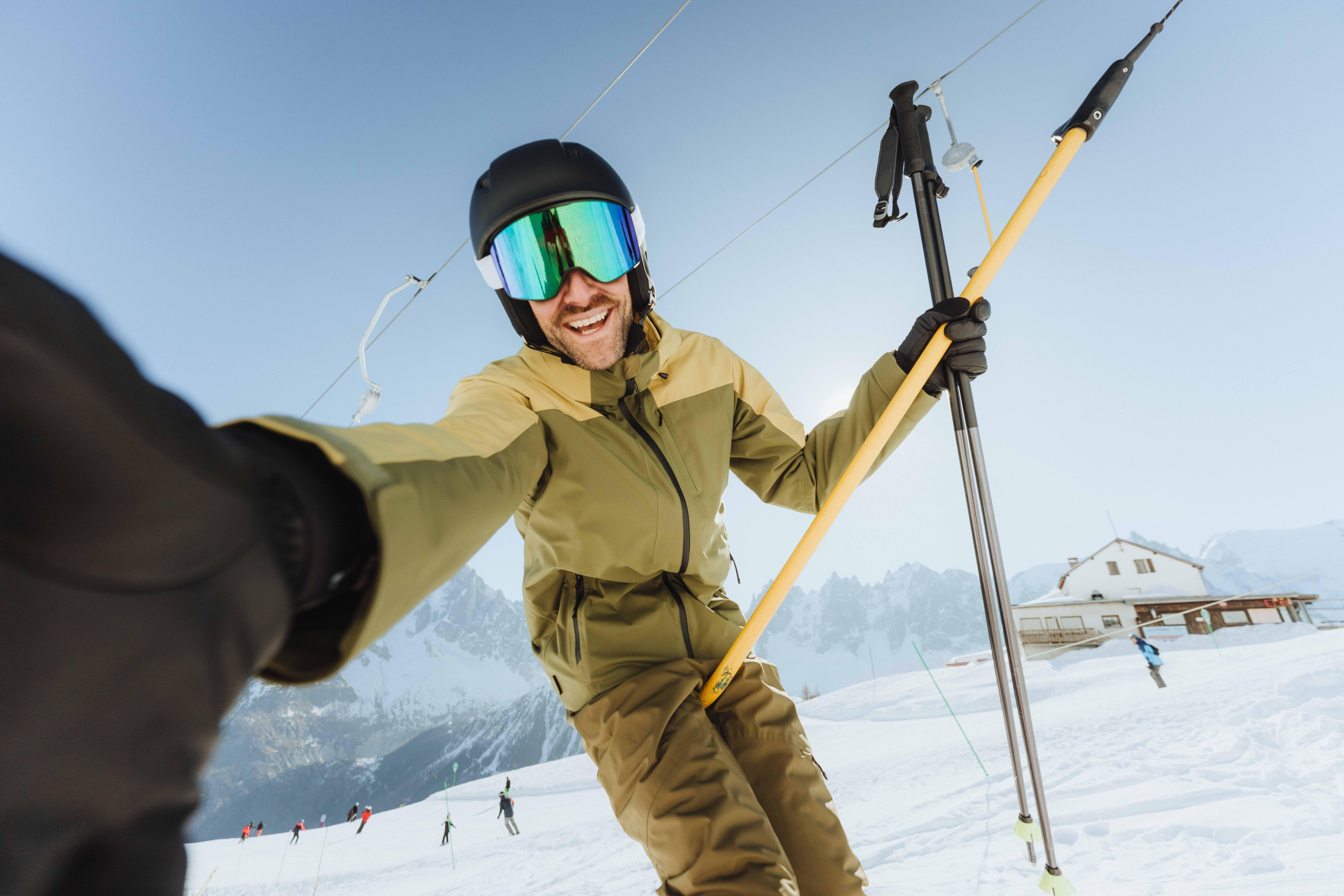 Men’s Very Warm and Breathable Ski and Snowboard Pants, 500 - WEDZE