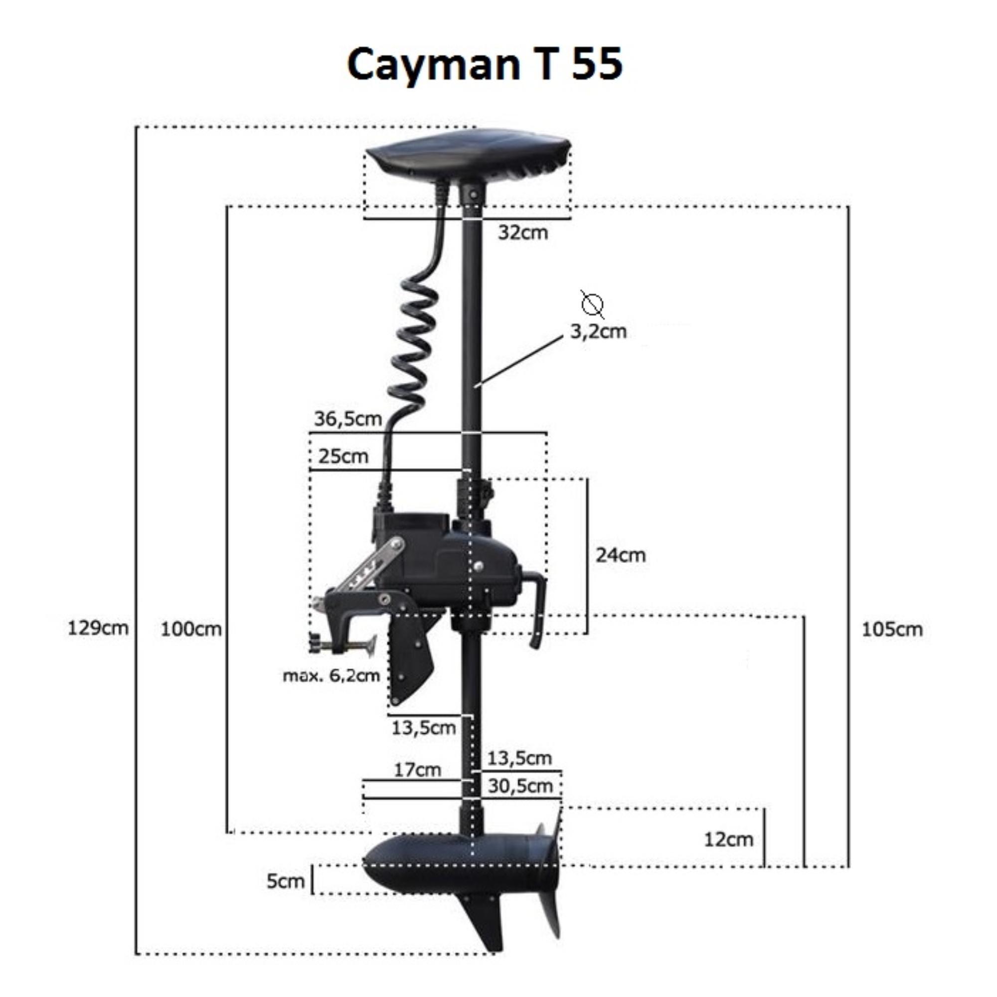 Silnik elektryczny Cayman T55 6/6