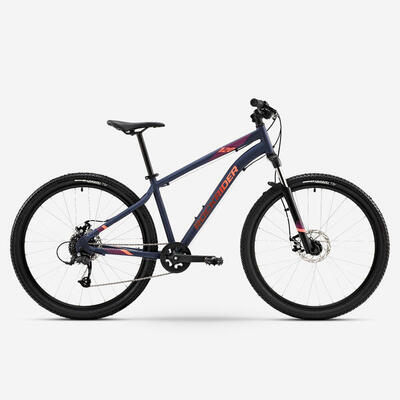 Segunda vida - Bicicleta de montaña mujer 27,5" aluminio Rockrider ST 120 azul m... - EXCELENTE