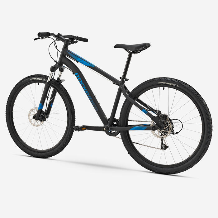 BICICLETĂ MTB DEPLASĂRI ST 120 NEGRU-ALBASTRU 27,5"