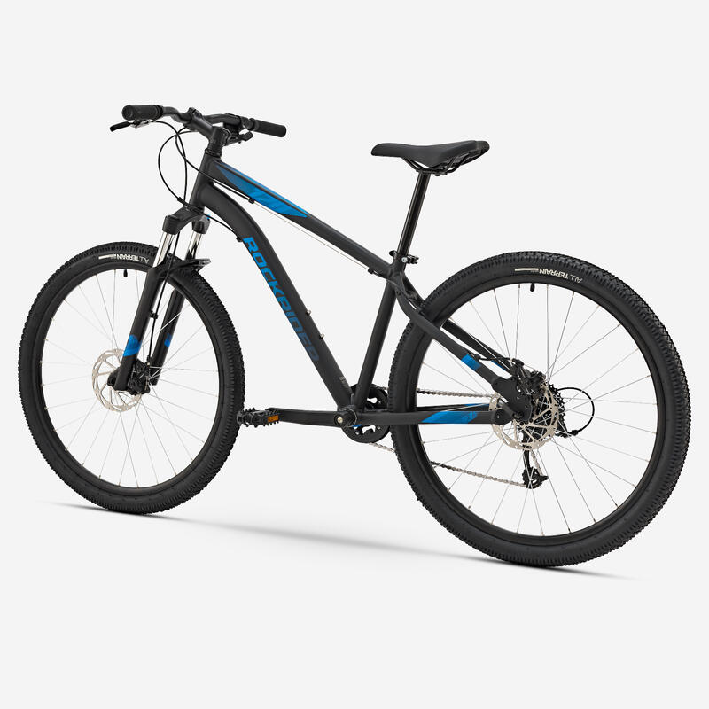 Vélo vtt randonnee st 120 noir bleu 27,5"