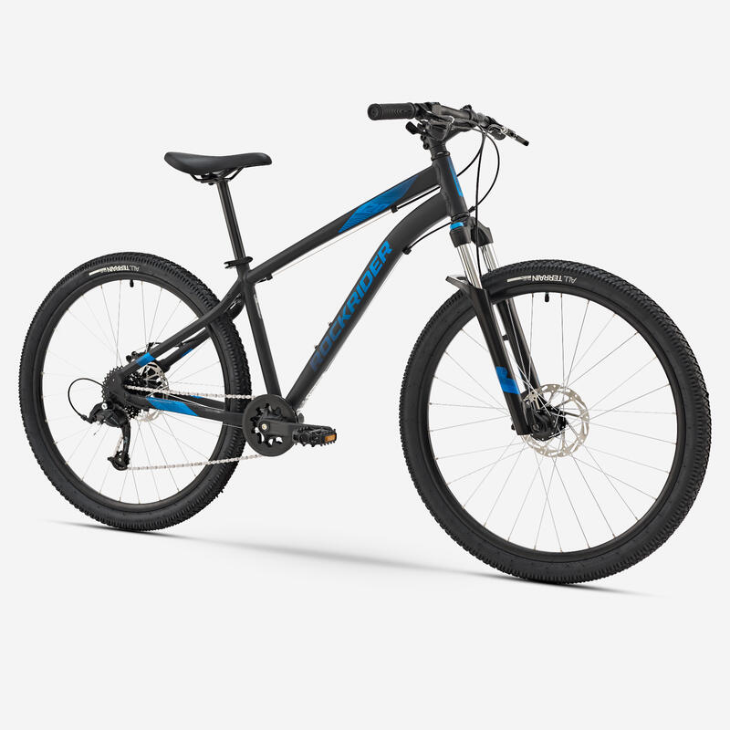Vélo vtt randonnee st 120 noir bleu 27,5"