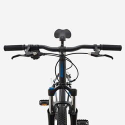 BICICLETĂ MTB DEPLASĂRI ST 120 NEGRU-ALBASTRU 27,5"