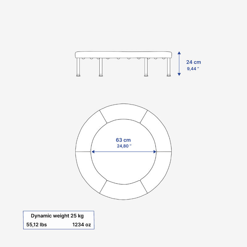 Mini trampoline enfant