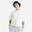 Tricou crop top alb Damă