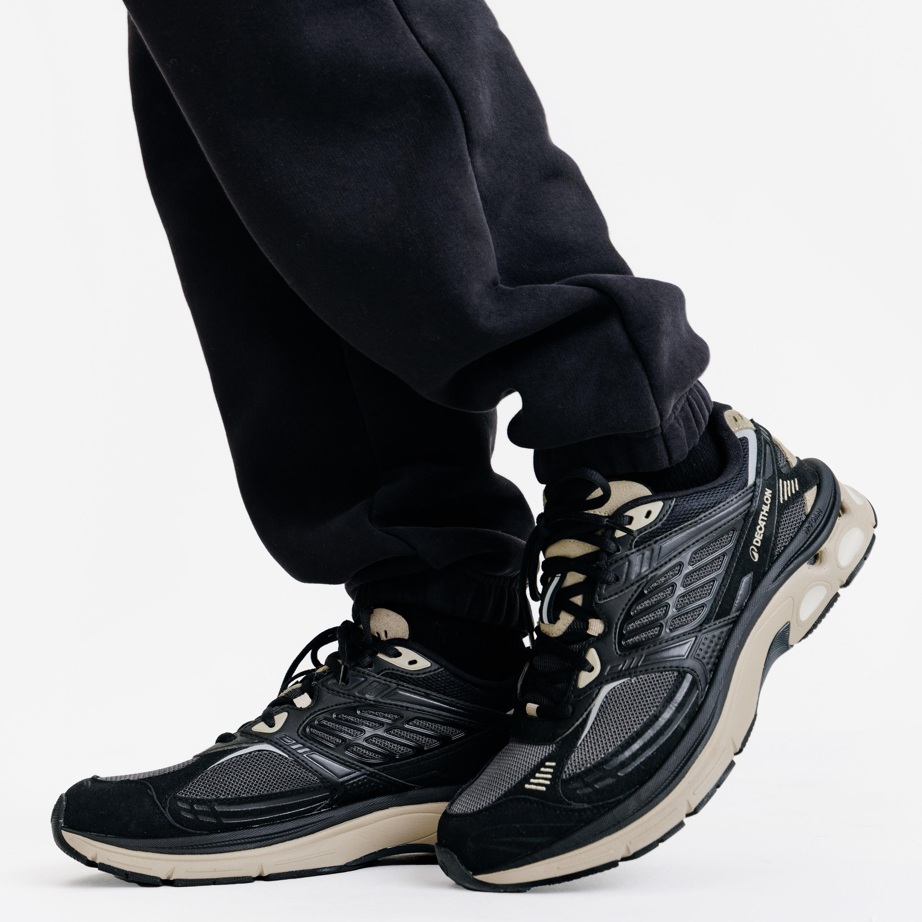 Sneakers RR2K voor heren suède zwart DECATHLON Decathlon