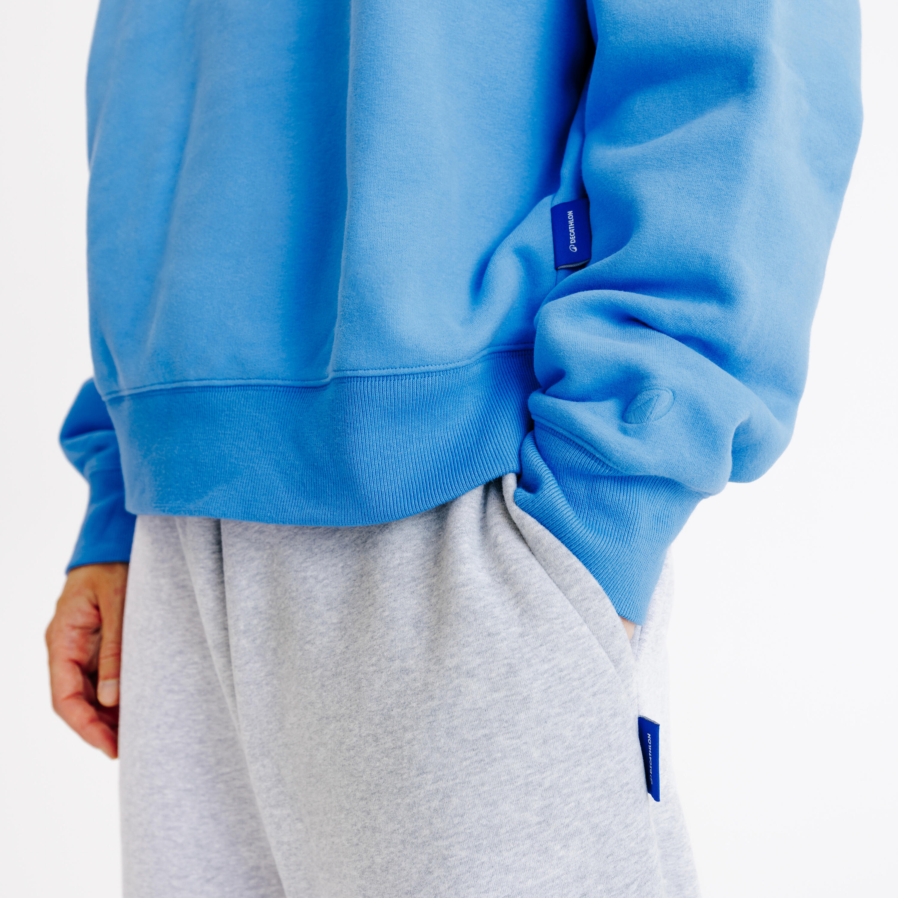 Sweat à capuche homme, Elementals, bleu 5/5