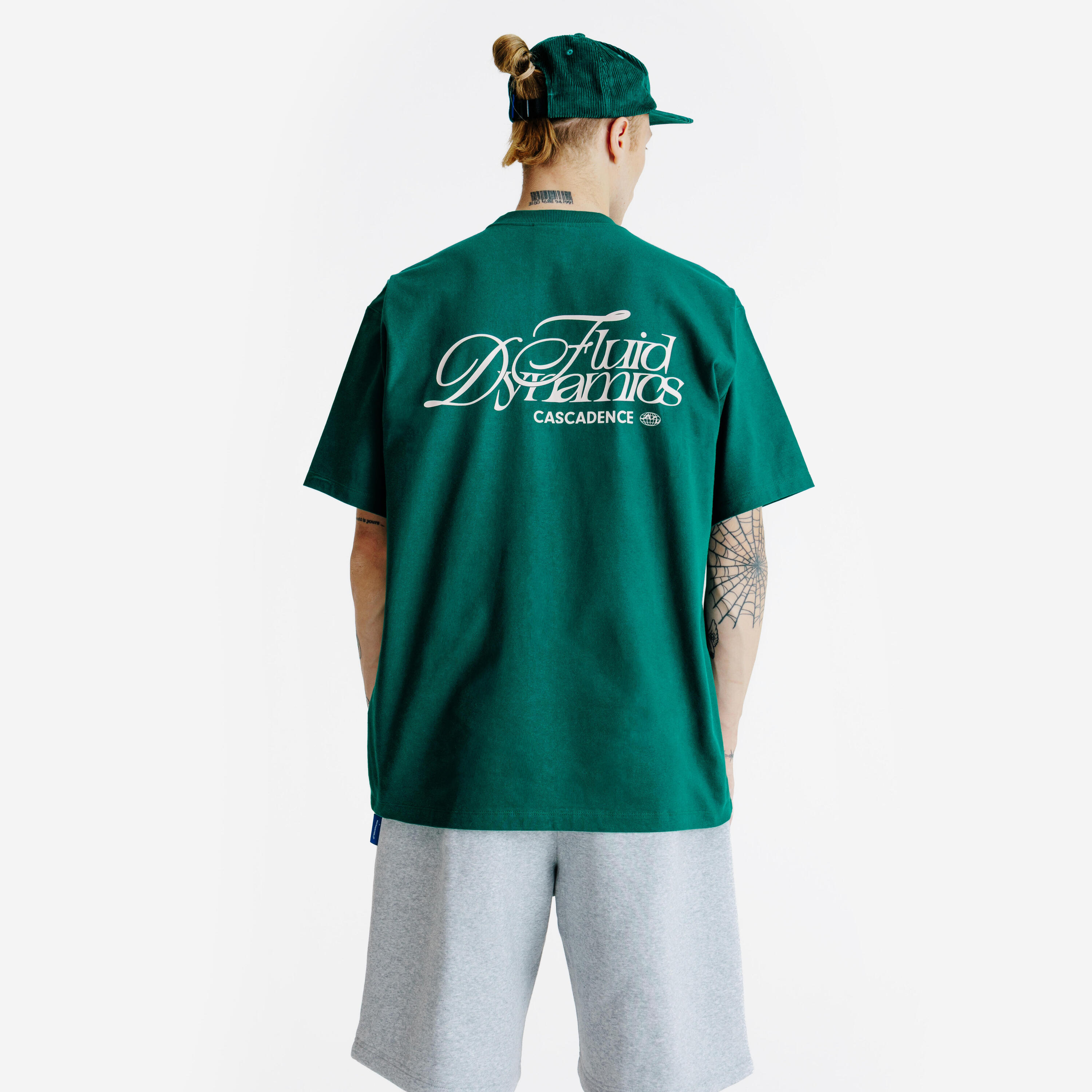 T-shirt graphique, vert 4/5