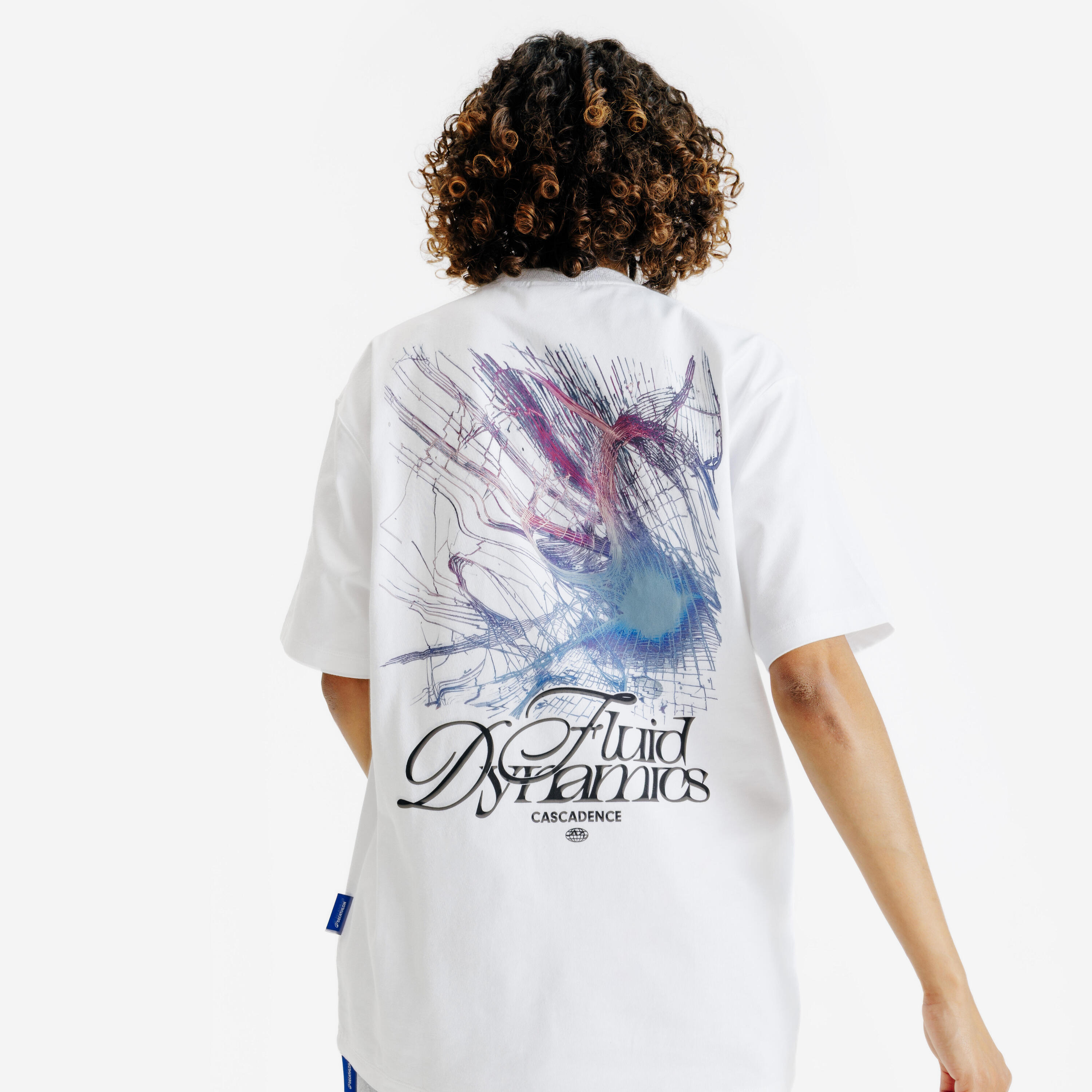 Grafik-T-Shirt, Weiss 4/5